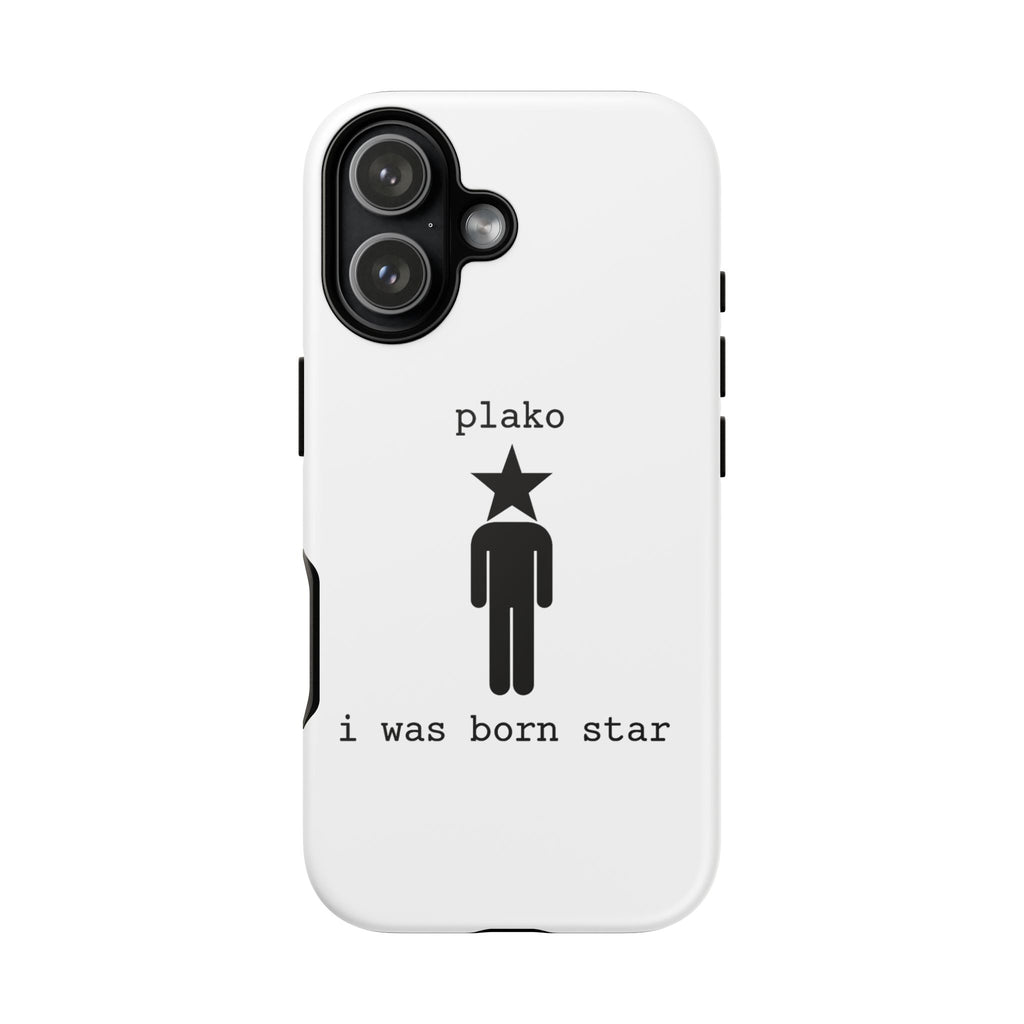 BORN STAR PHONE CASE [WHITE EDITION] [ICONS ONLY]