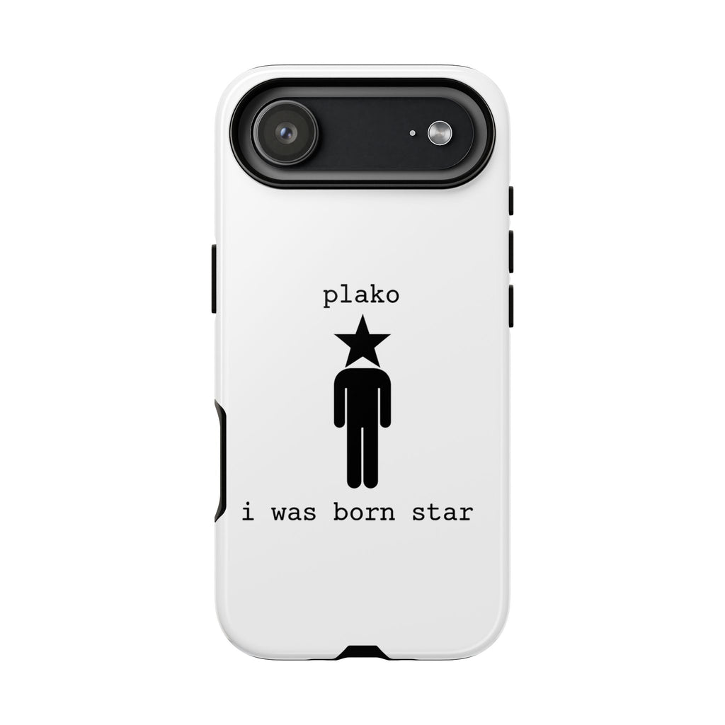 BORN STAR PHONE CASE [WHITE EDITION] [ICONS ONLY]