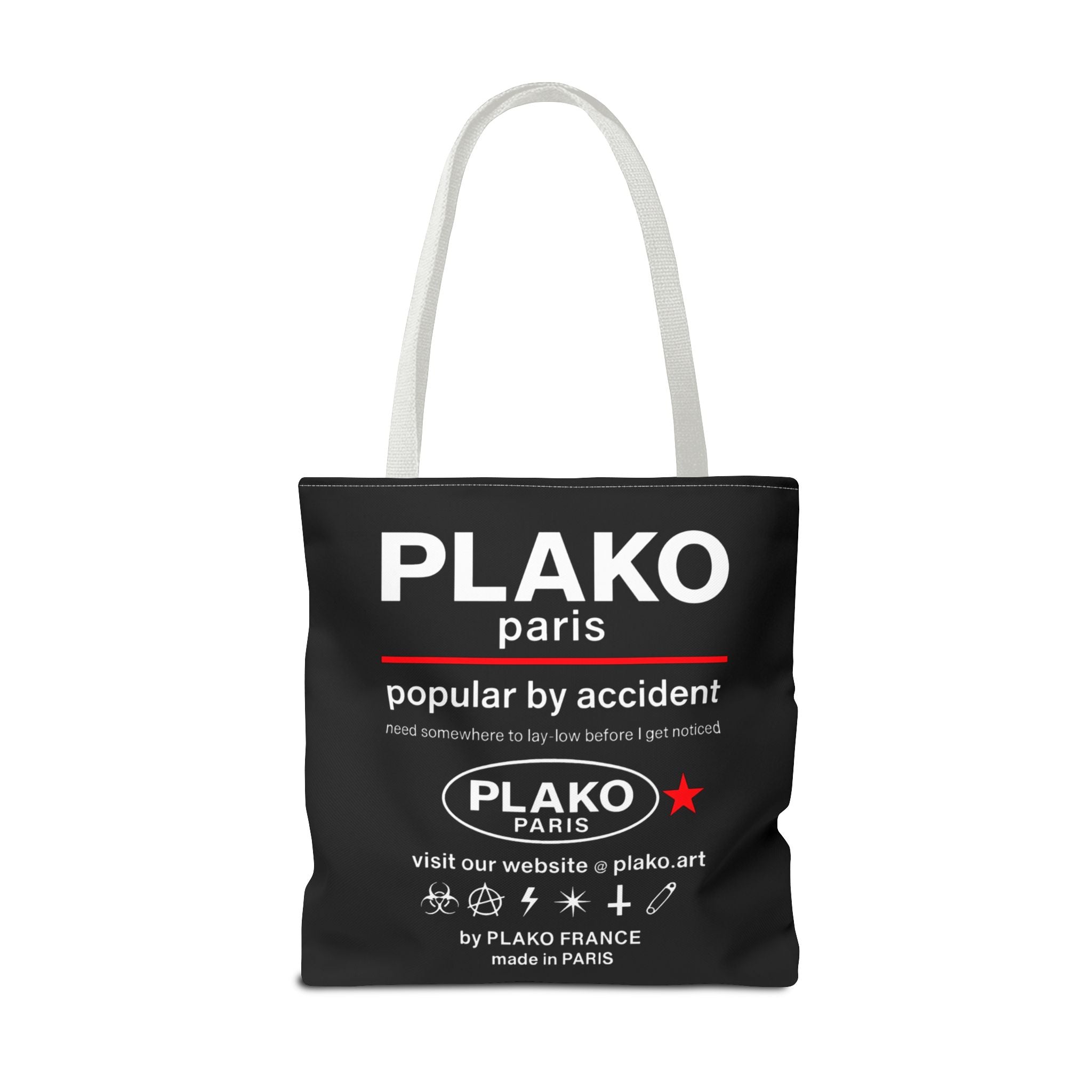 POPULAR BY ACCIDENT TOTE BAG [RED EDITION]