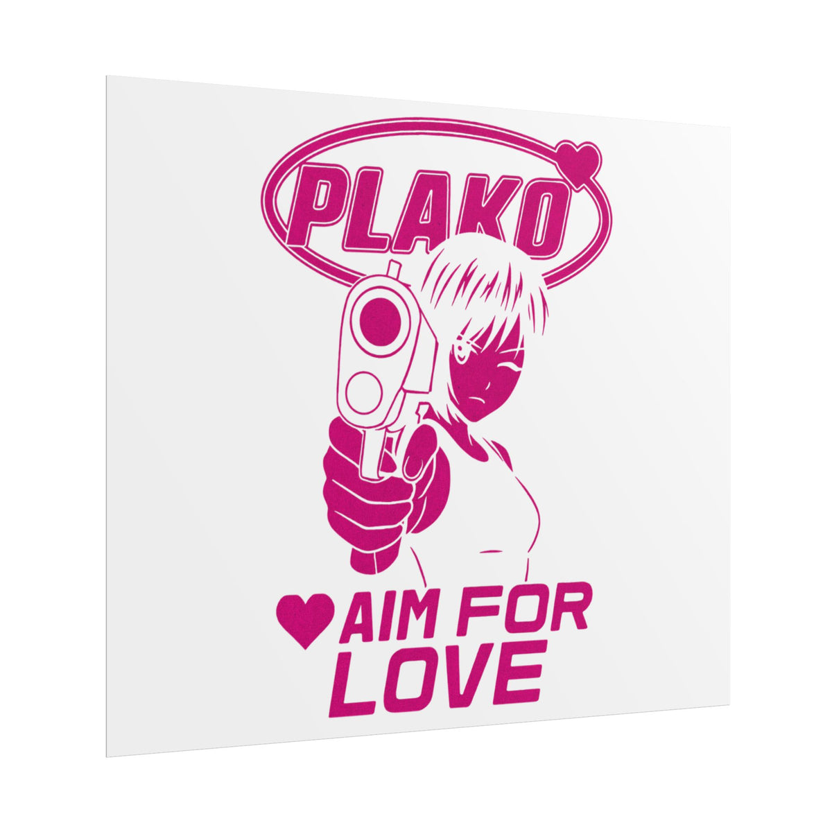 AIM FOR LOVE MINI POSTER