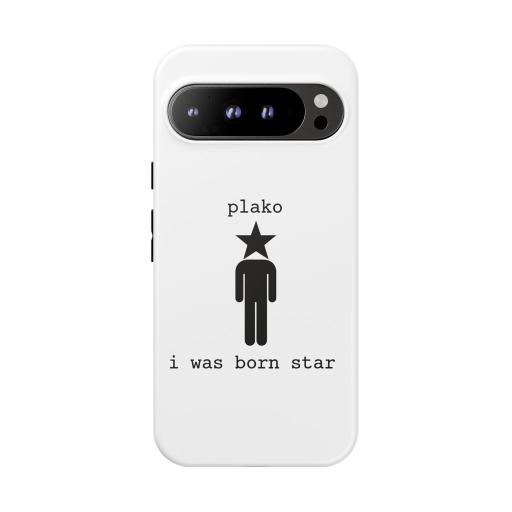 BORN STAR PHONE CASE [WHITE EDITION] [ICONS ONLY]