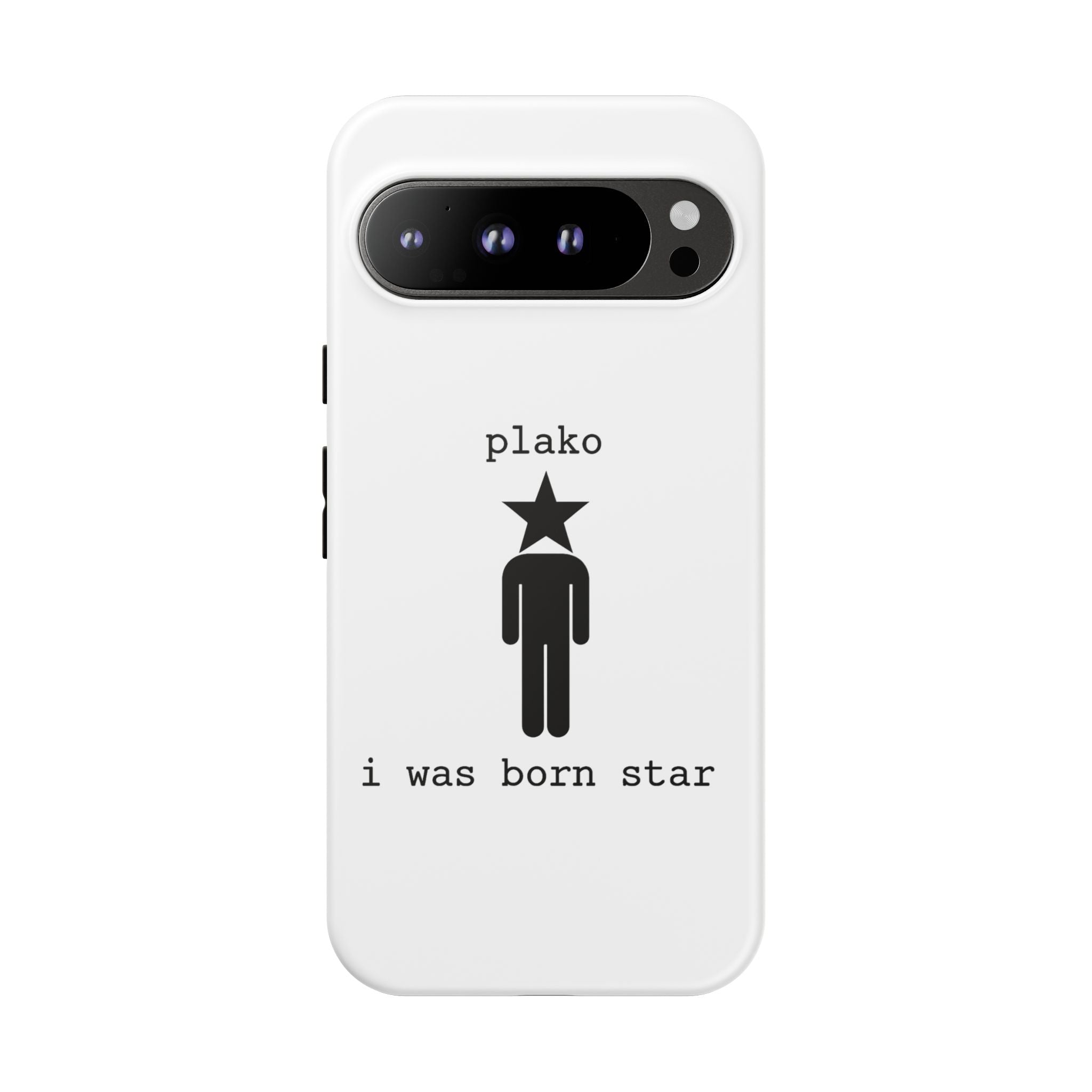 BORN STAR PHONE CASE [WHITE EDITION] [ICONS ONLY]