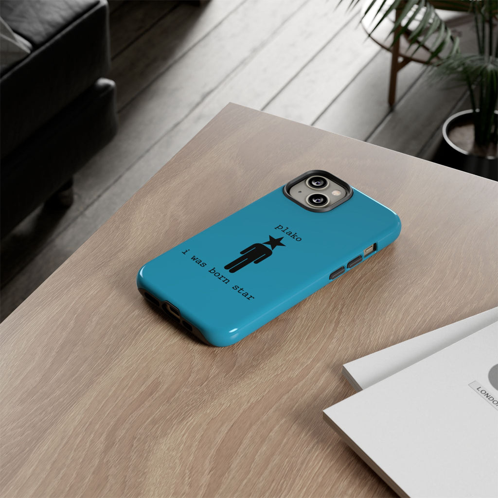 BORN STAR PHONE CASE [TURQUOISE EDITION]                            [ICONS ONLY]