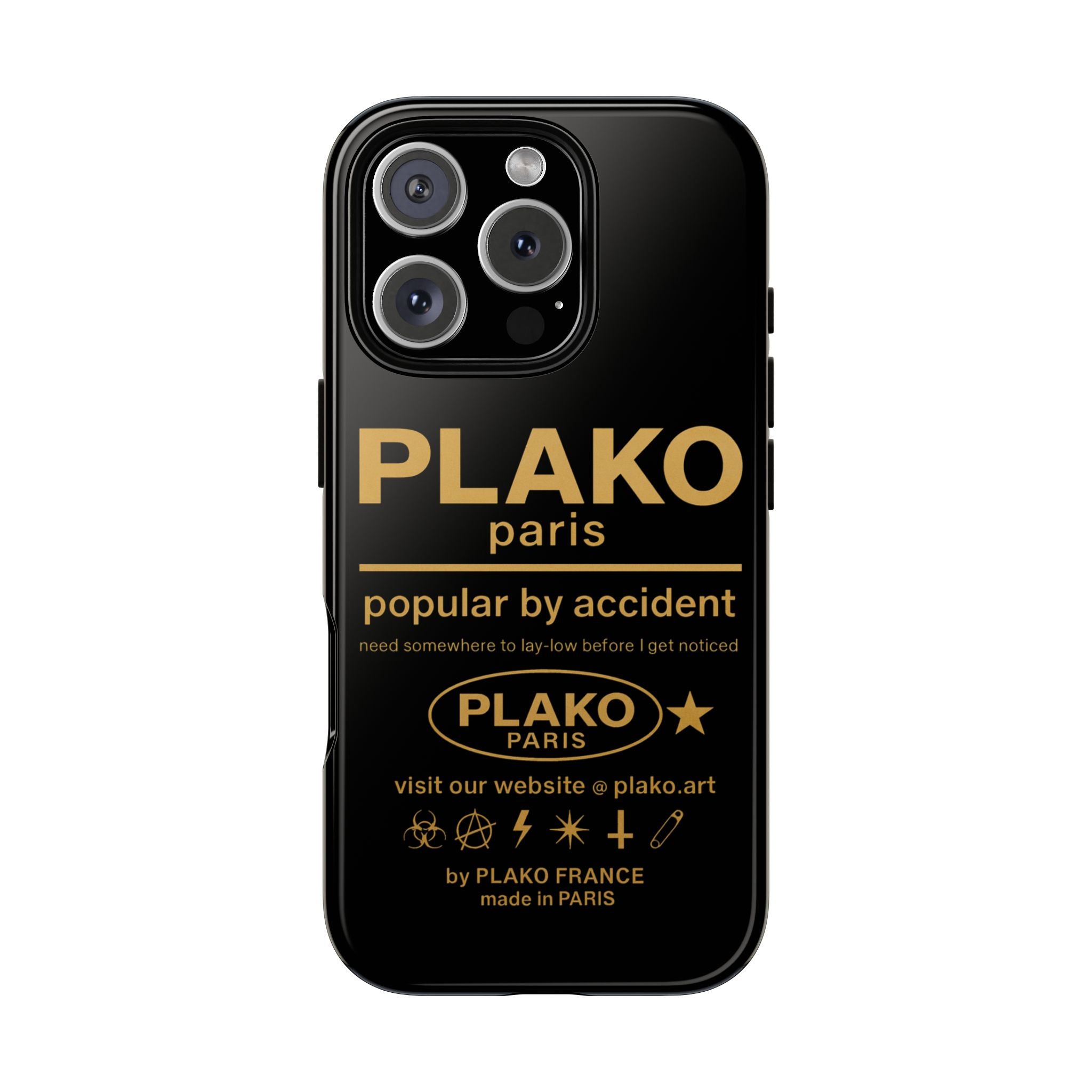 PBA PHONE CASE [GOLD EDITION]  [icons only]