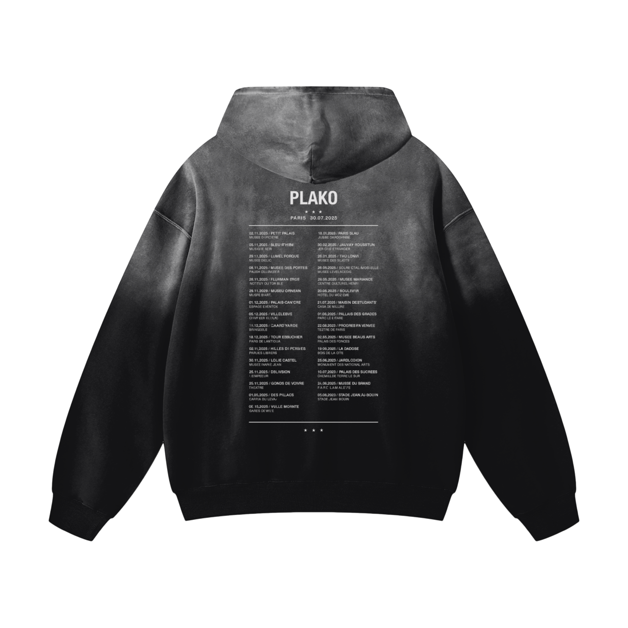 EUROPEAN TOUR SUN-FADED HOODIE