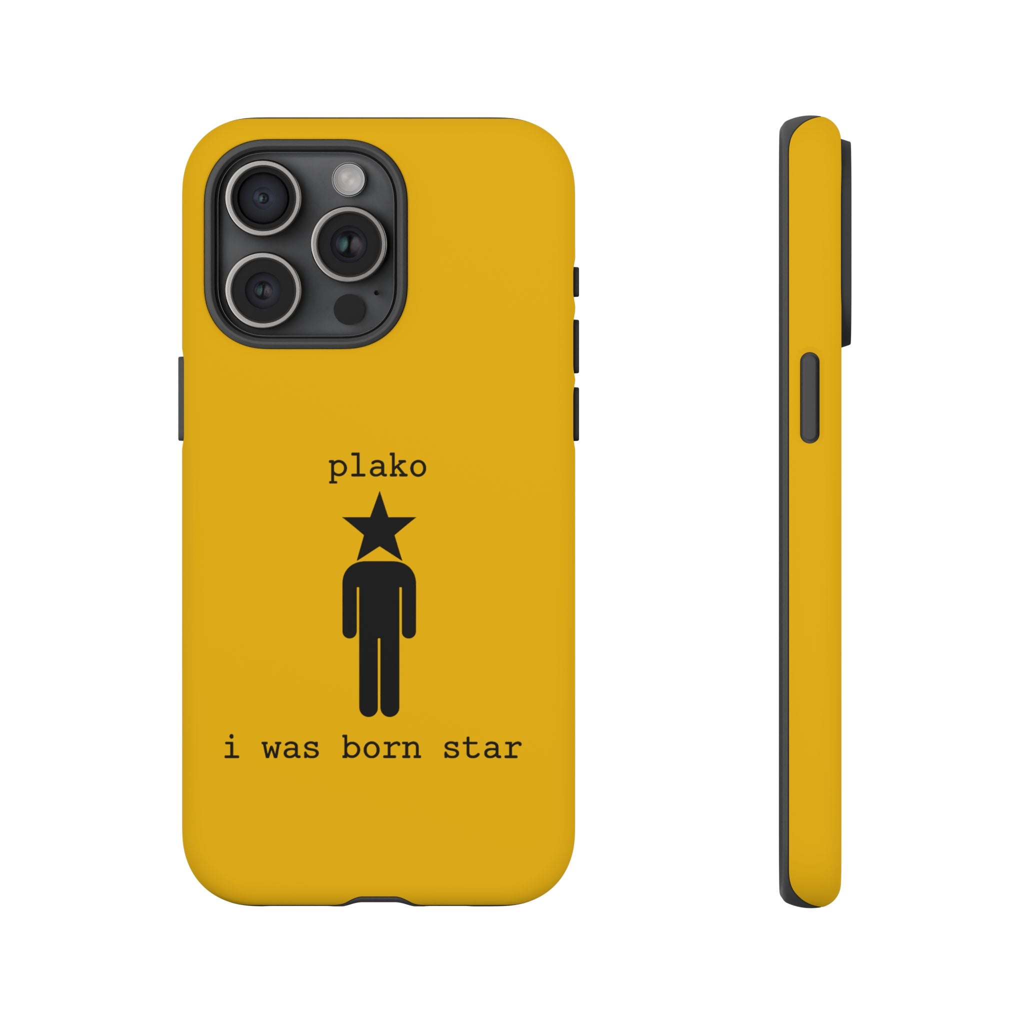 BORN STAR PHONE CASE [GOLD EDITION]  [ICONS ONLY]