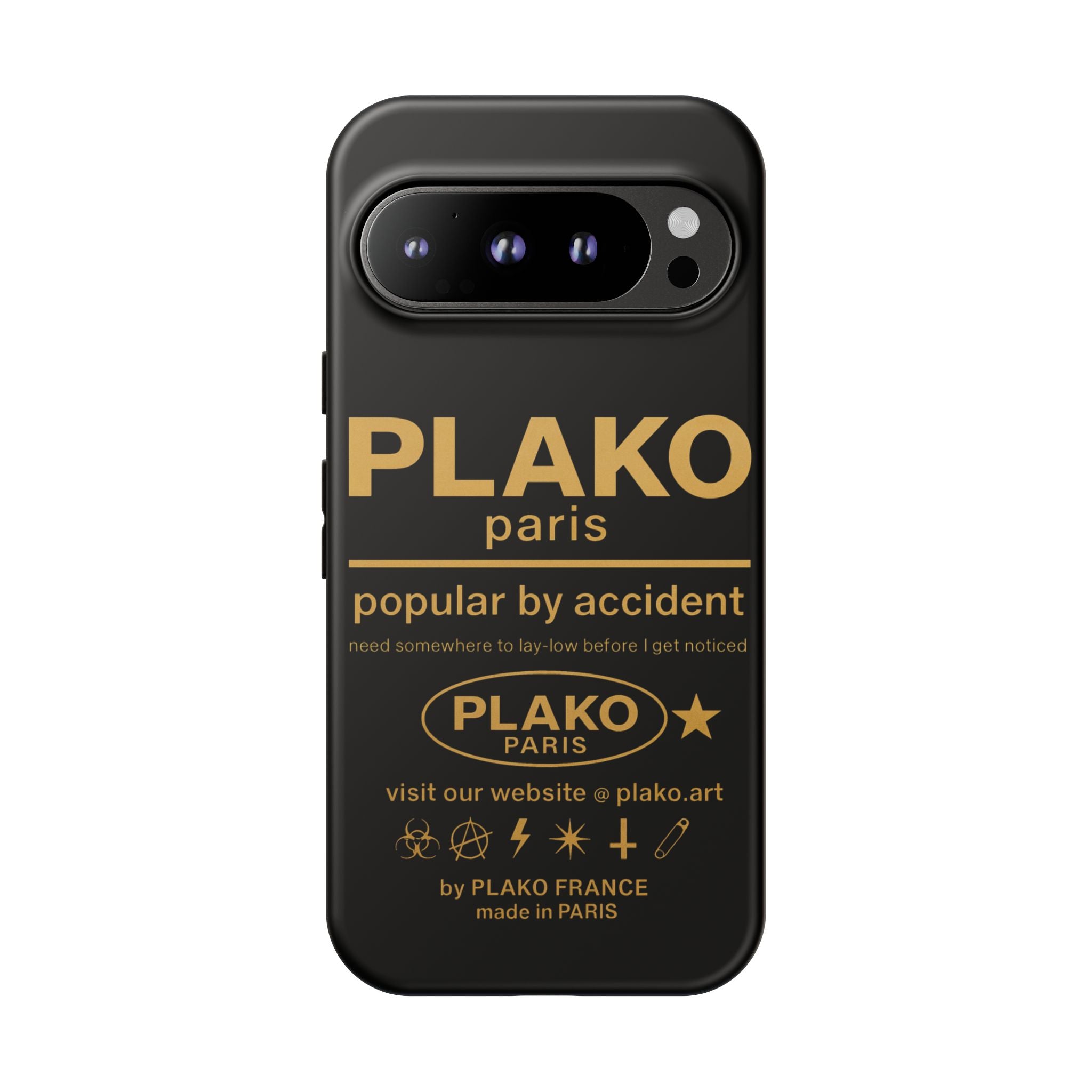 PBA PHONE CASE [GOLD EDITION]  [icons only]