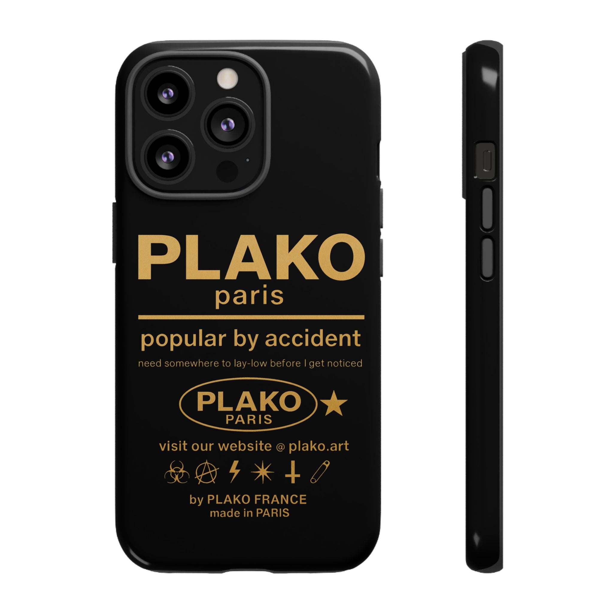 PBA PHONE CASE [GOLD EDITION]  [icons only]