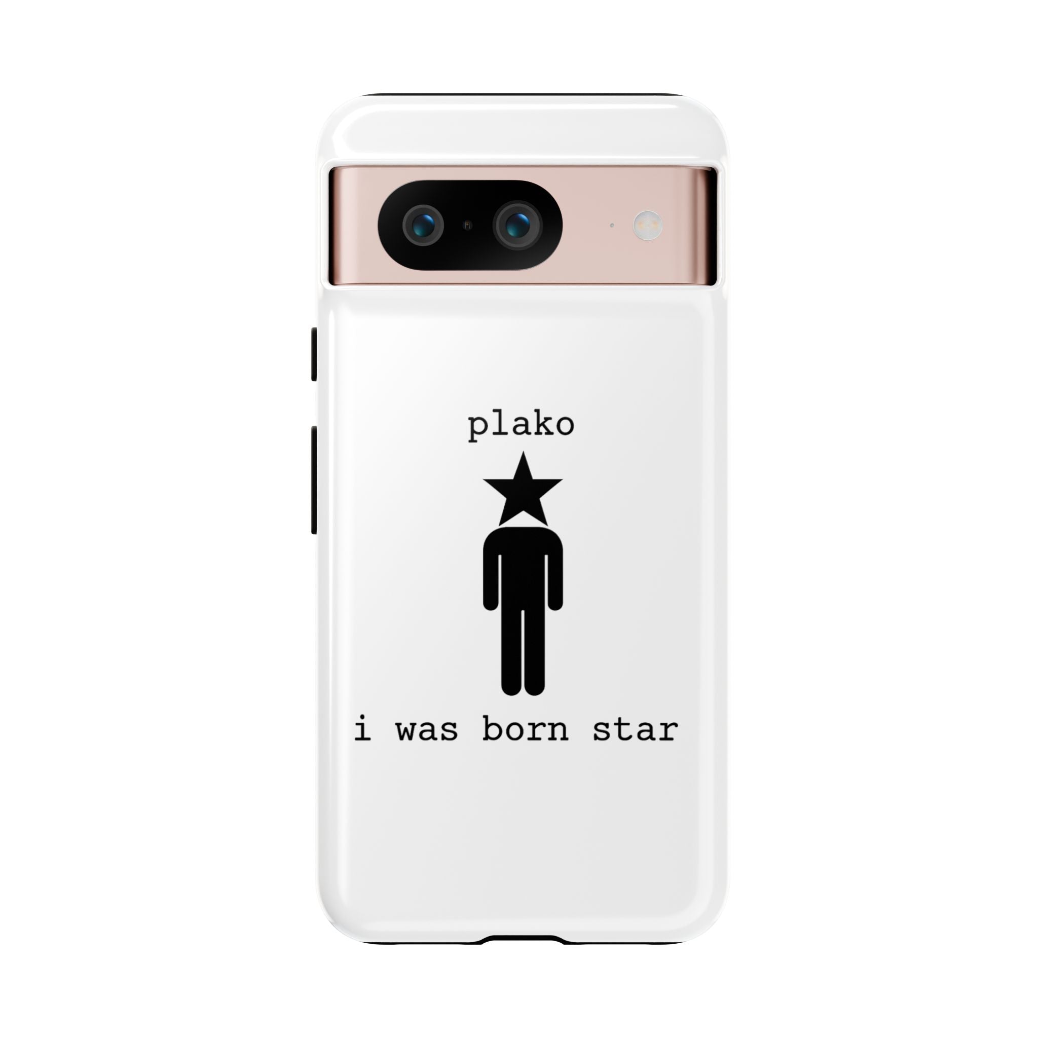 BORN STAR PHONE CASE [WHITE EDITION] [ICONS ONLY]