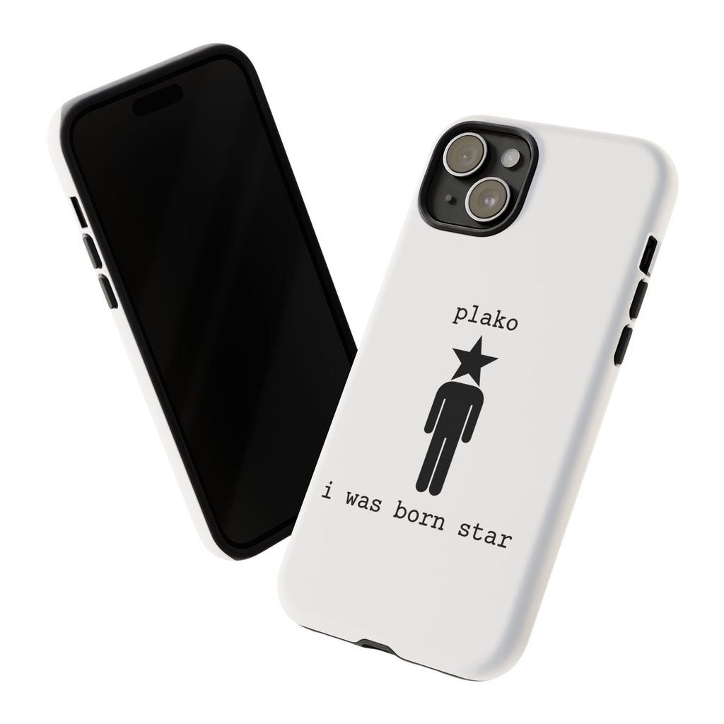 BORN STAR PHONE CASE [WHITE EDITION] [ICONS ONLY]