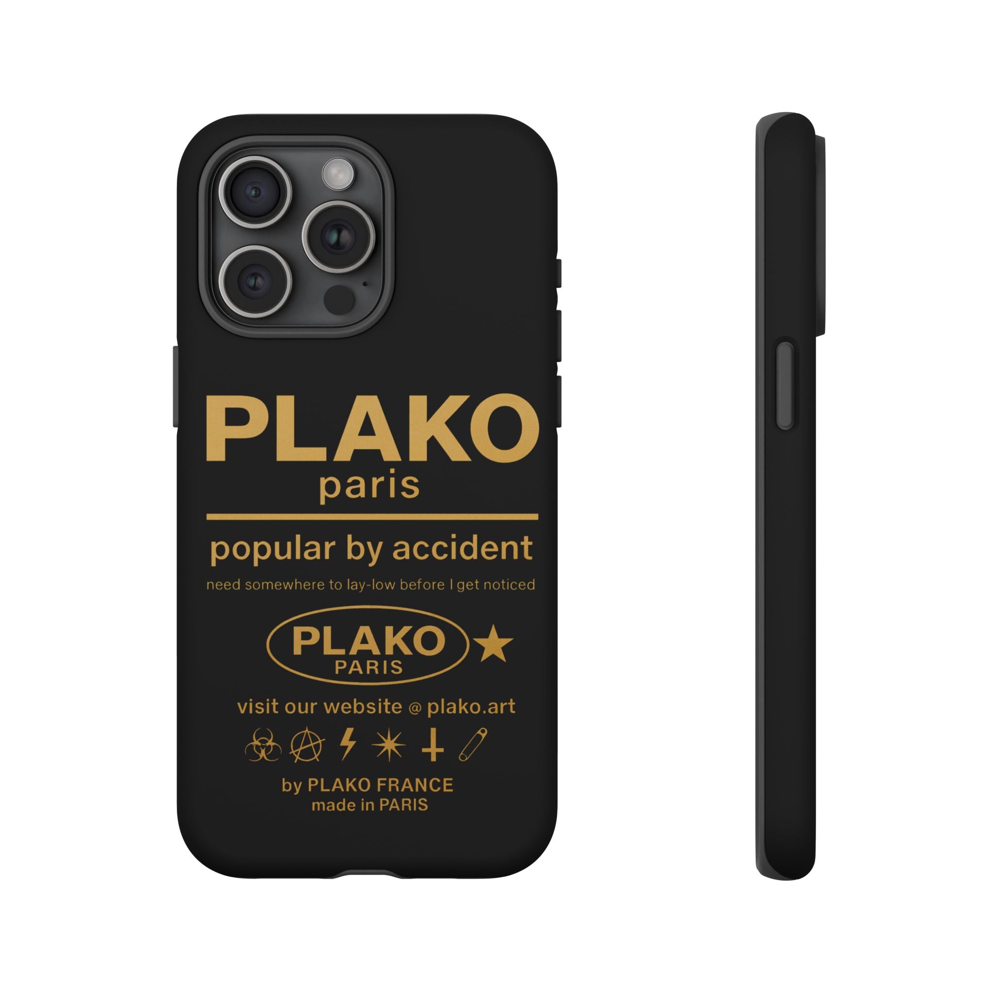 PBA PHONE CASE [GOLD EDITION]  [icons only]