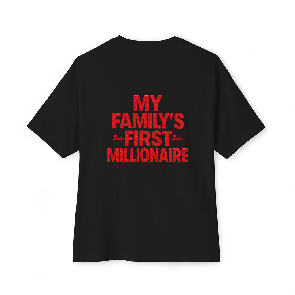 I'M A MILLIONAIRE DOG TEE  [RED EDITION]