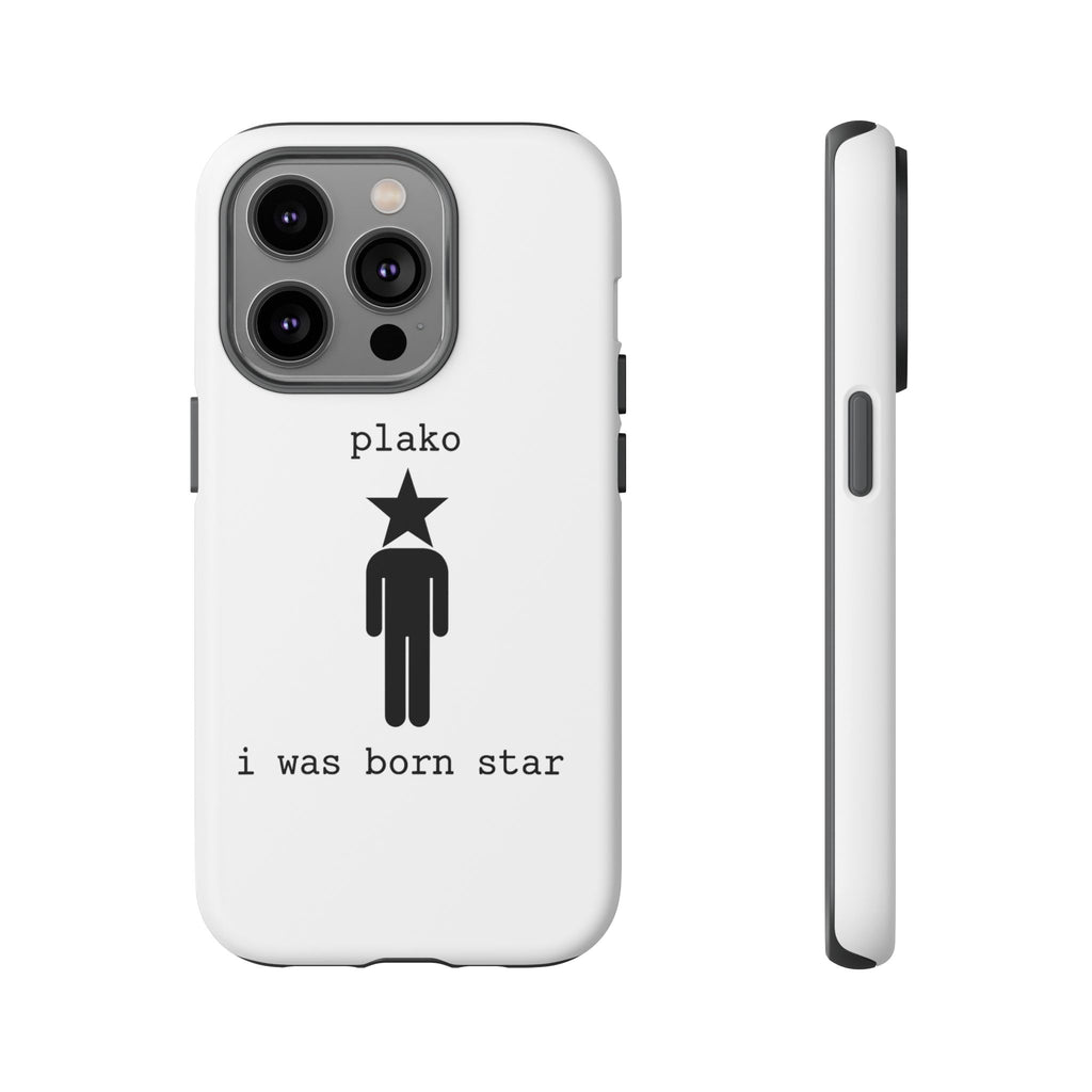 BORN STAR PHONE CASE [WHITE EDITION] [ICONS ONLY]