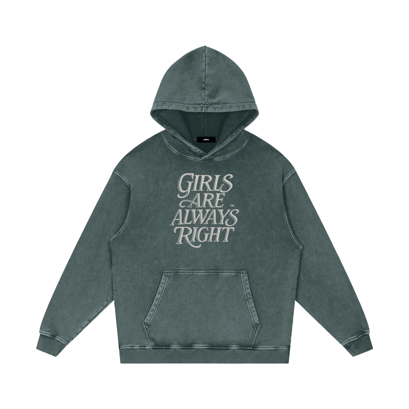 GIRLS ARE ALWAYS RIGHT HOODIE