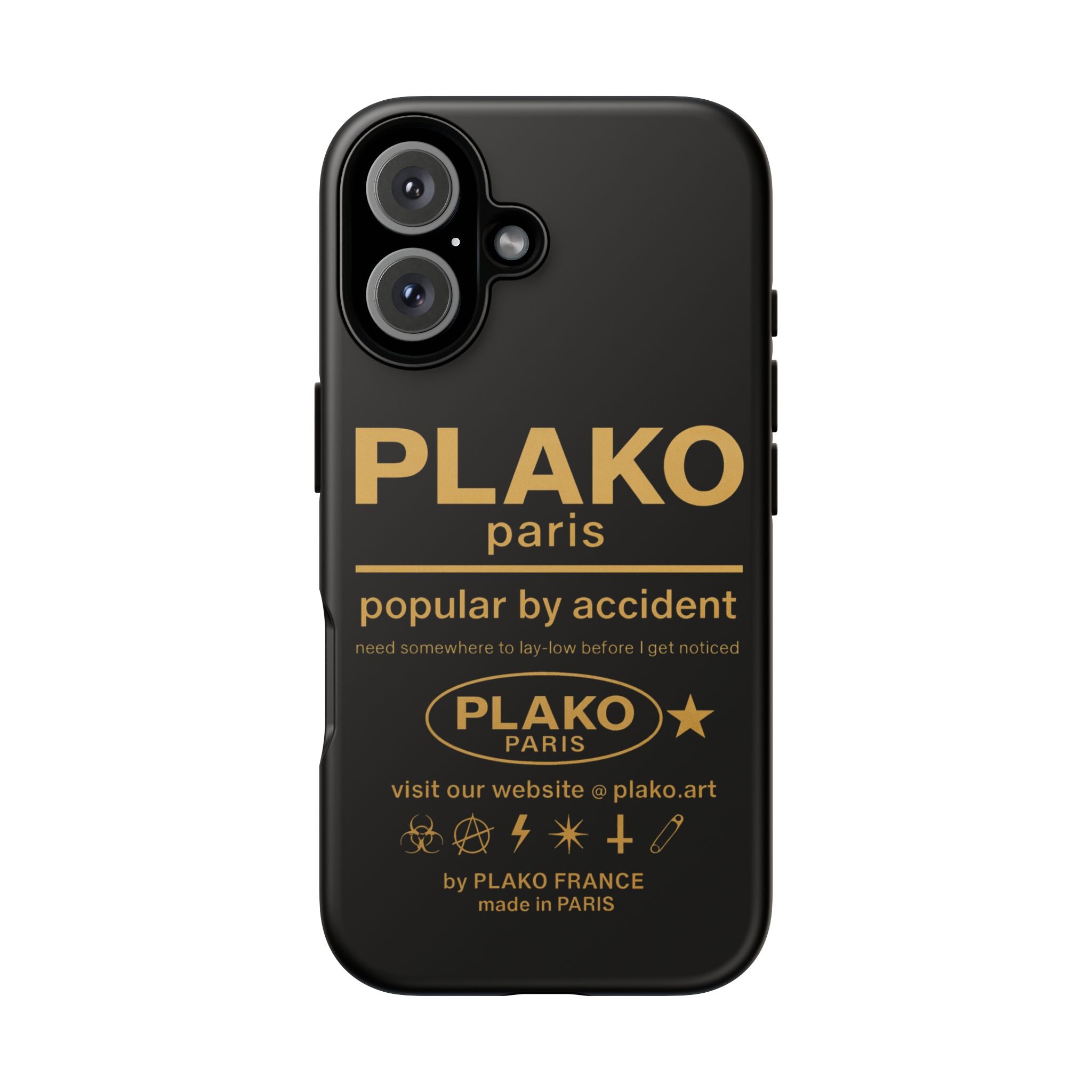 PBA PHONE CASE [GOLD EDITION]  [icons only]