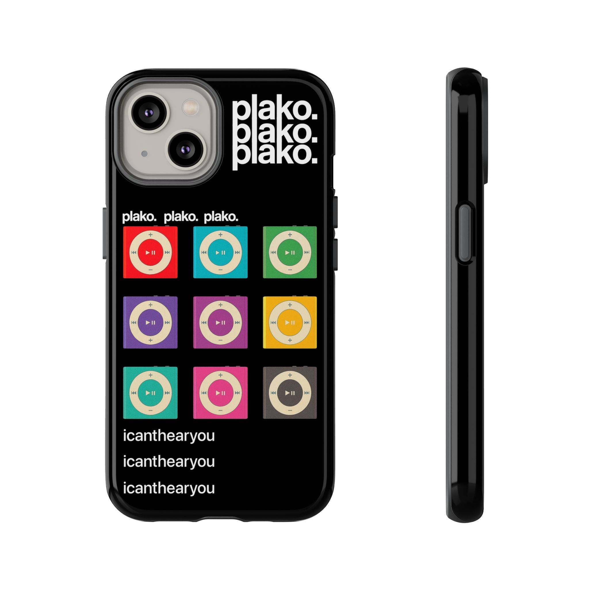 i can't hear you iphone case