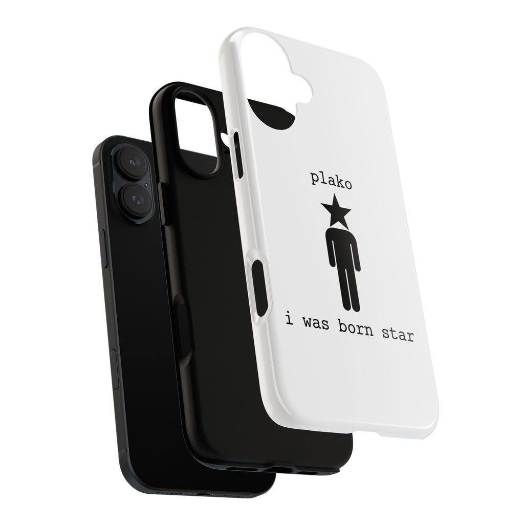 BORN STAR PHONE CASE [WHITE EDITION] [ICONS ONLY]