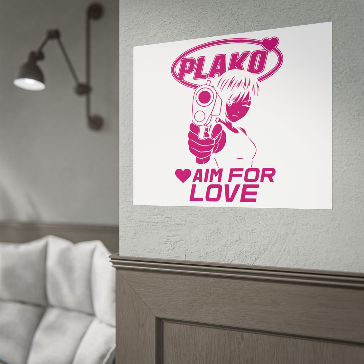 AIM FOR LOVE MINI POSTER