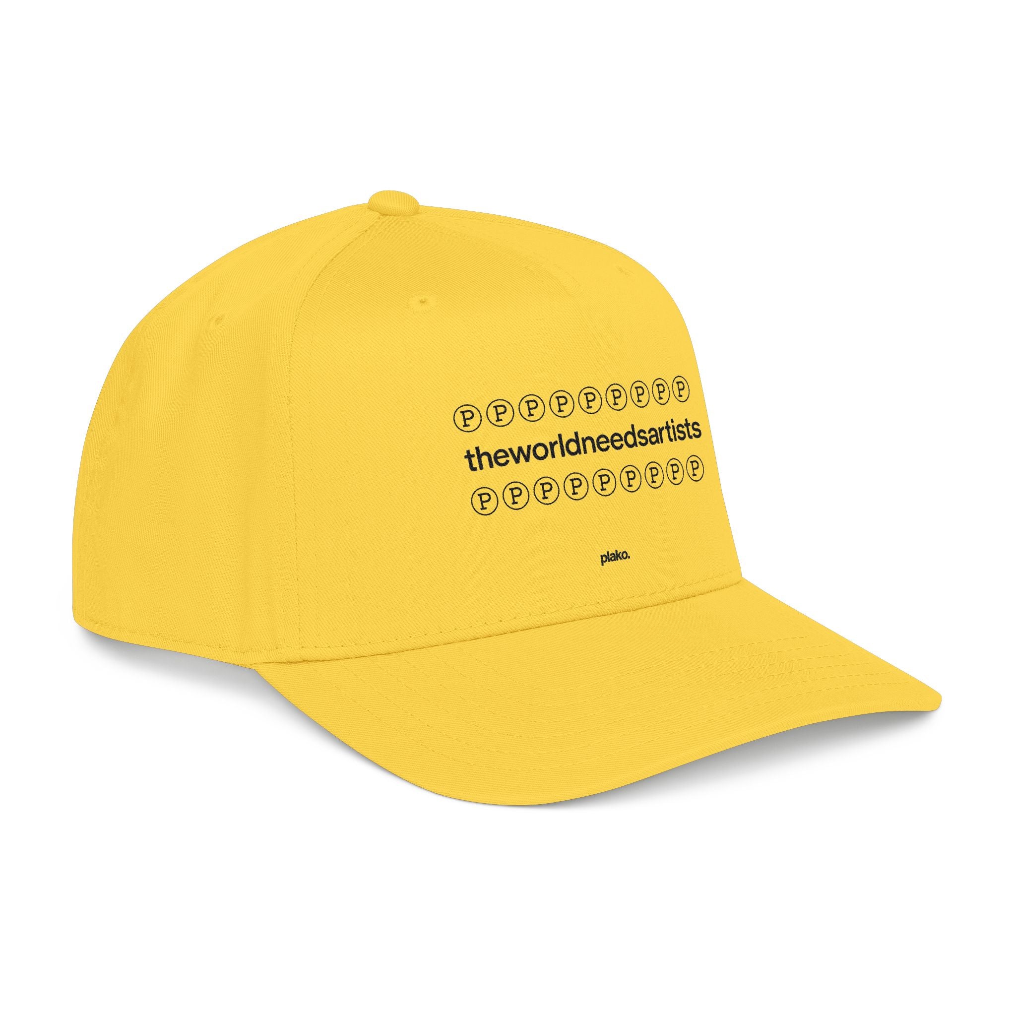 the world needs artists baseball cap