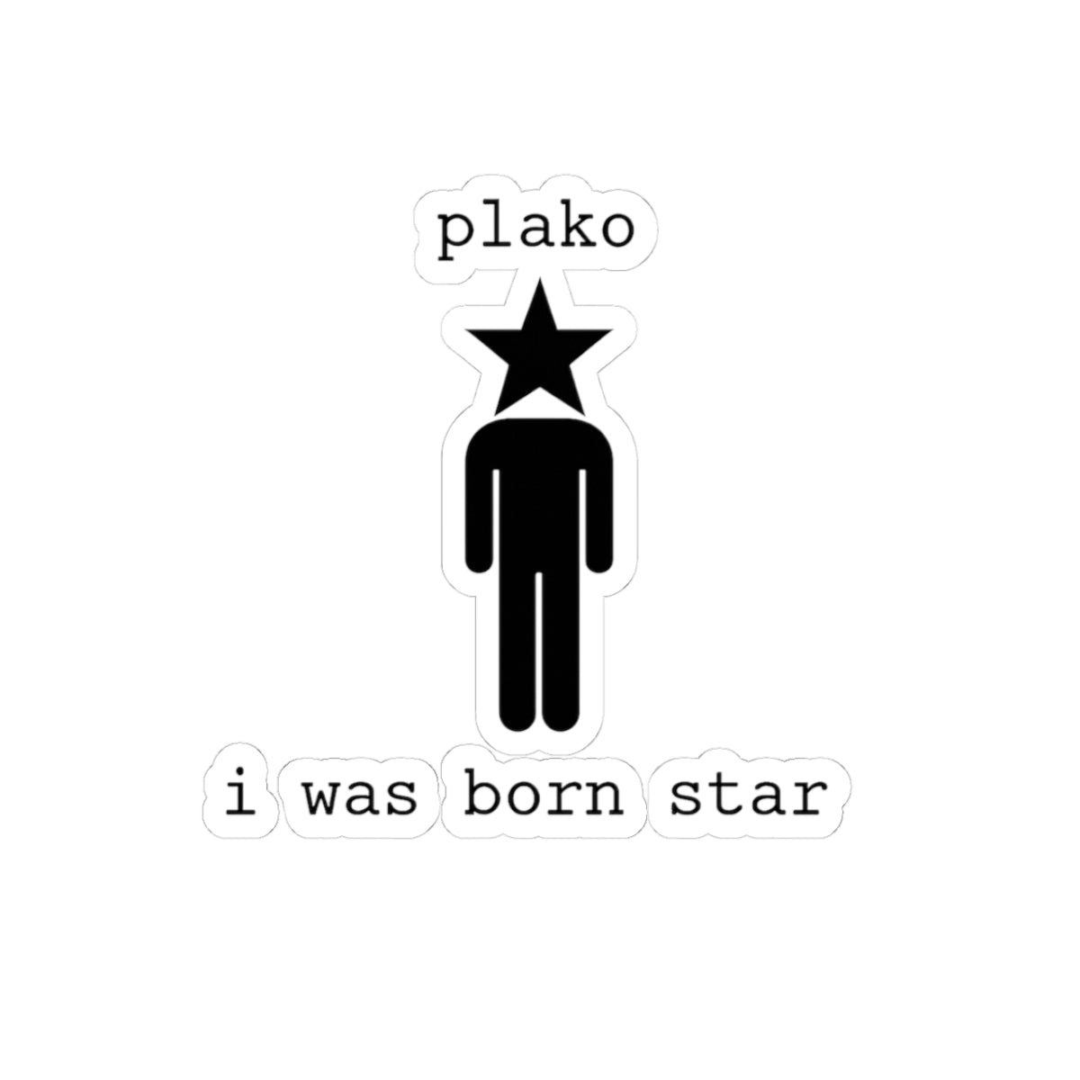 BORN STAR STICKER [ICONS ONLY]