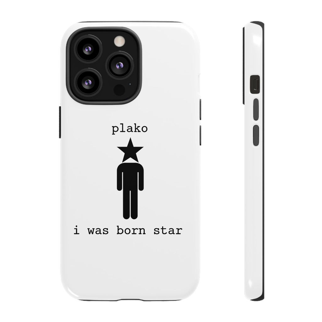 BORN STAR PHONE CASE [WHITE EDITION] [ICONS ONLY]
