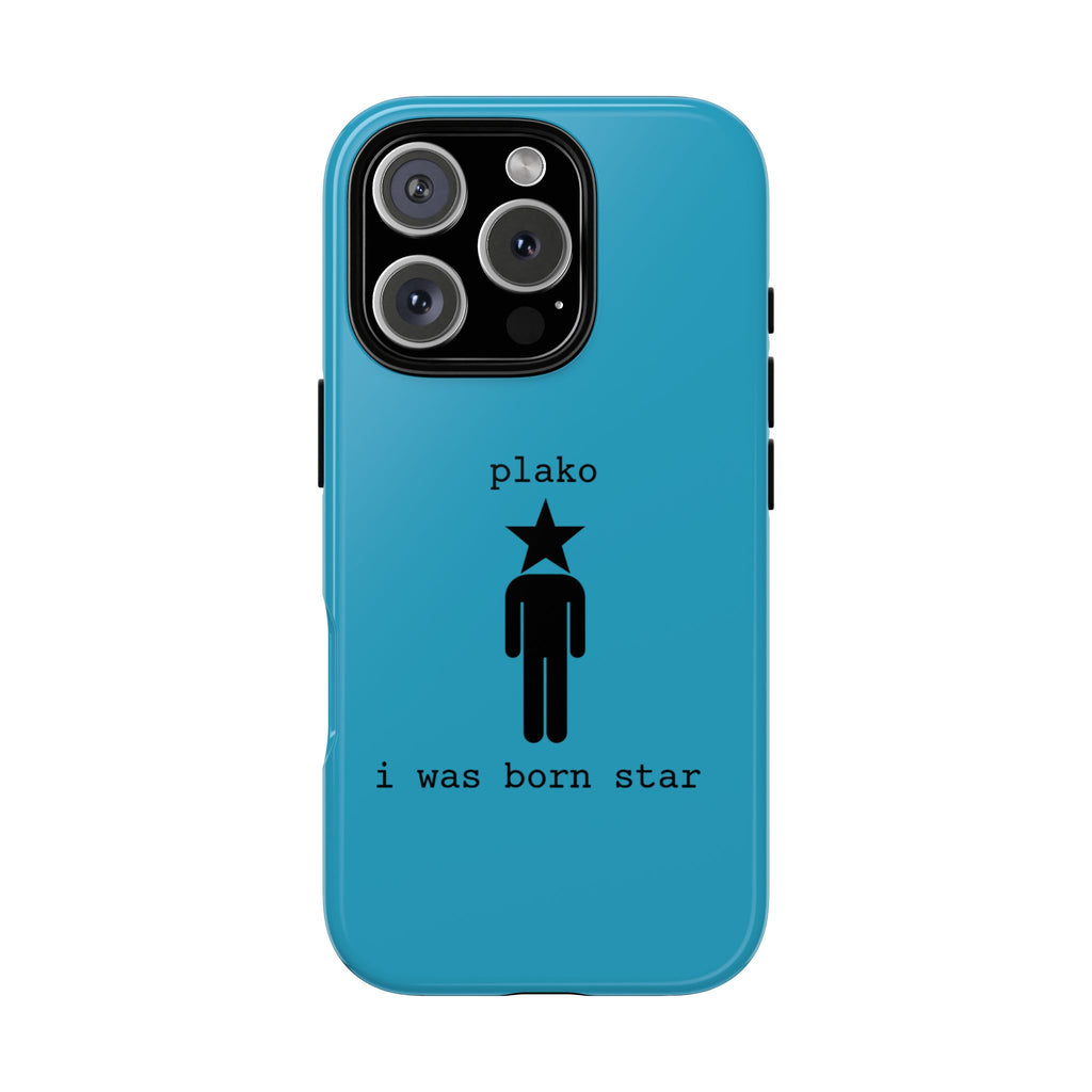 BORN STAR PHONE CASE [TURQUOISE EDITION]                            [ICONS ONLY]