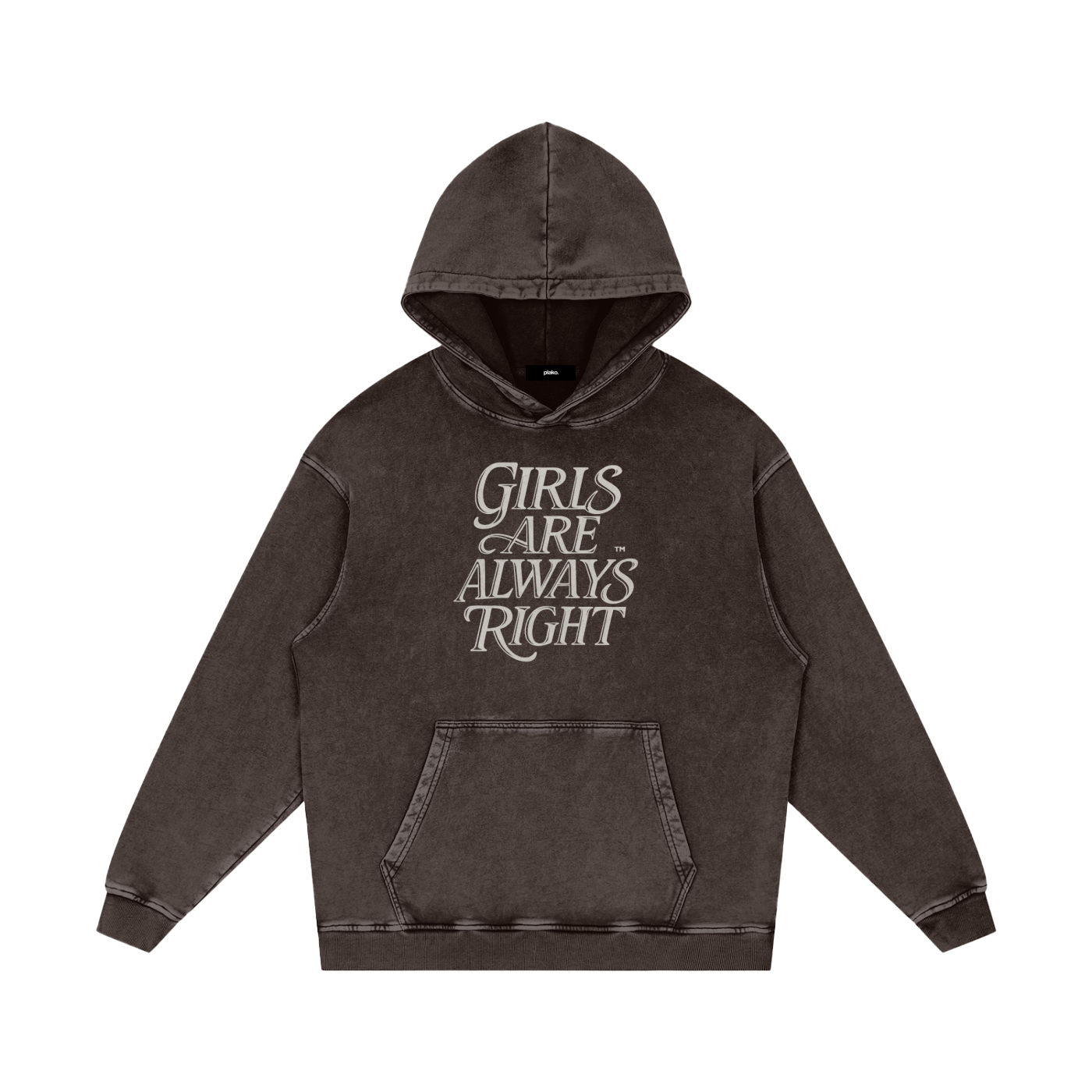 GIRLS ARE ALWAYS RIGHT HOODIE