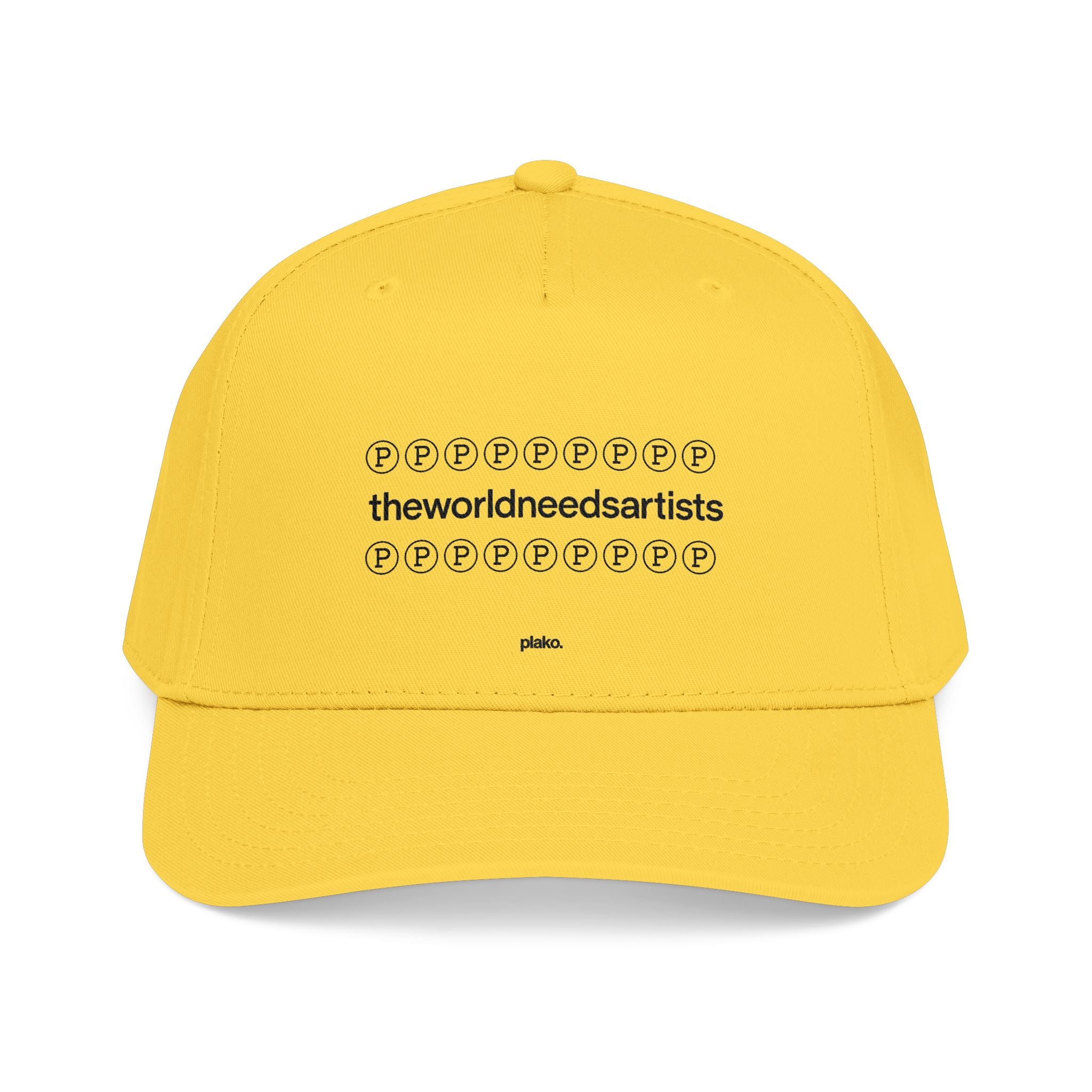 the world needs artists baseball cap
