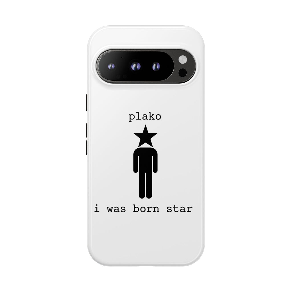 BORN STAR PHONE CASE [WHITE EDITION] [ICONS ONLY]
