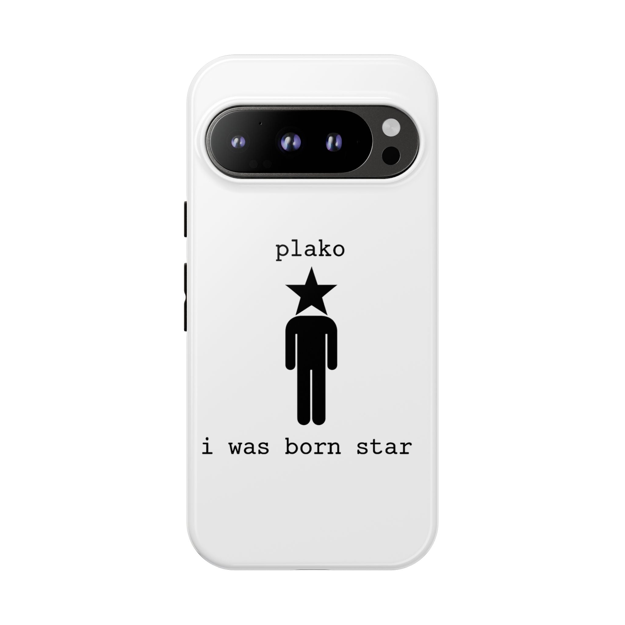 BORN STAR PHONE CASE [WHITE EDITION] [ICONS ONLY]