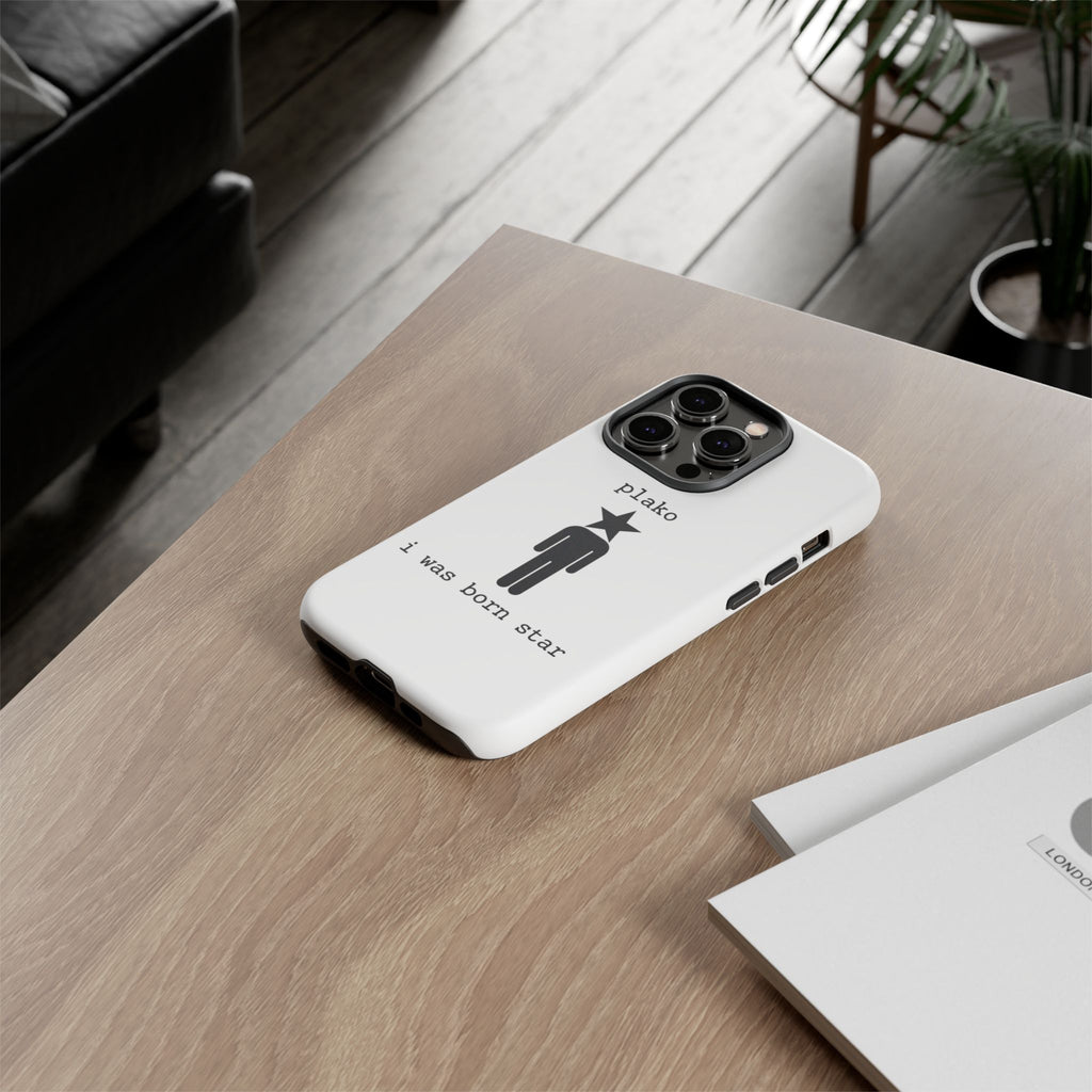 BORN STAR PHONE CASE [WHITE EDITION] [ICONS ONLY]