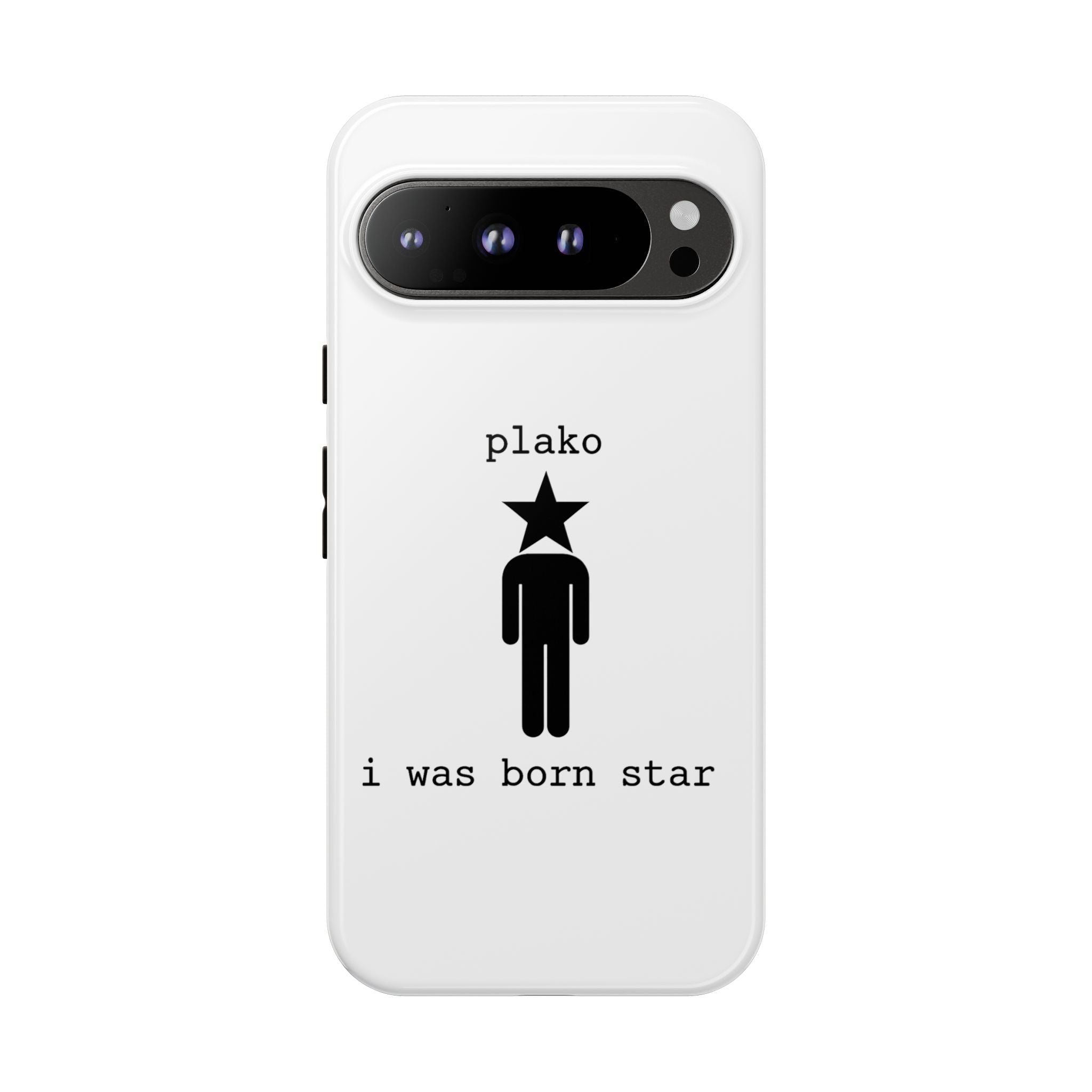 BORN STAR PHONE CASE [WHITE EDITION] [ICONS ONLY]