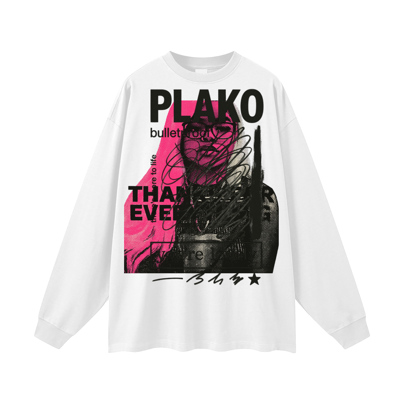 THE ROOT OF ALL 3VOL LONG SLEEVE SHIRT