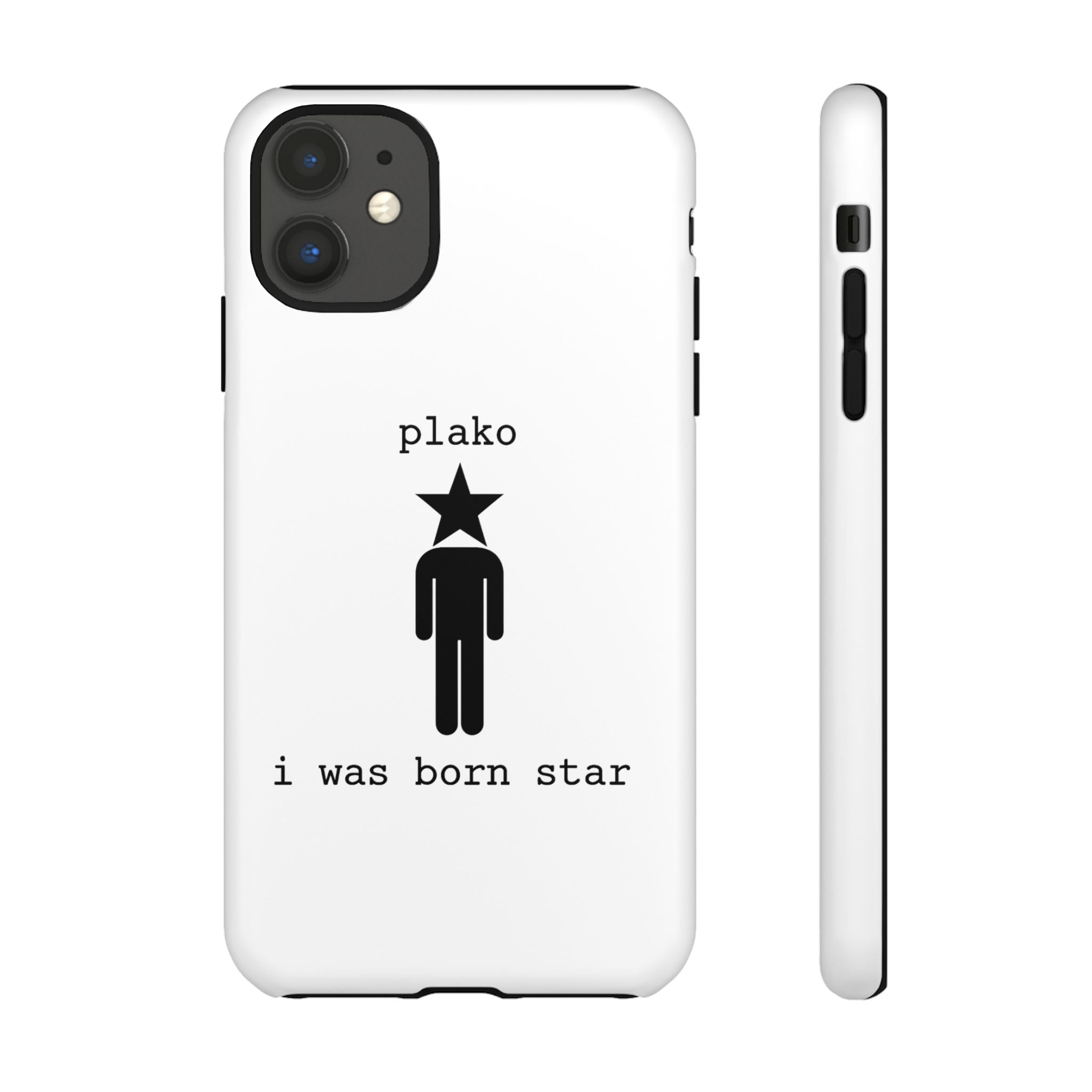 BORN STAR PHONE CASE [WHITE EDITION] [ICONS ONLY]
