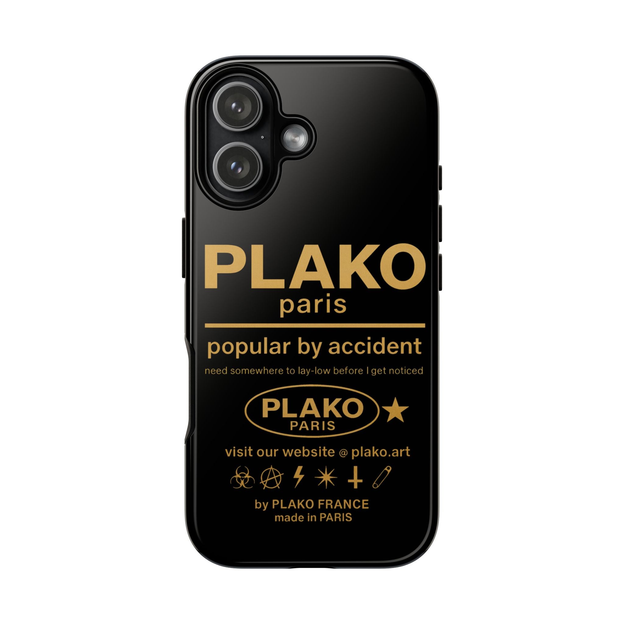 PBA PHONE CASE [GOLD EDITION]  [icons only]