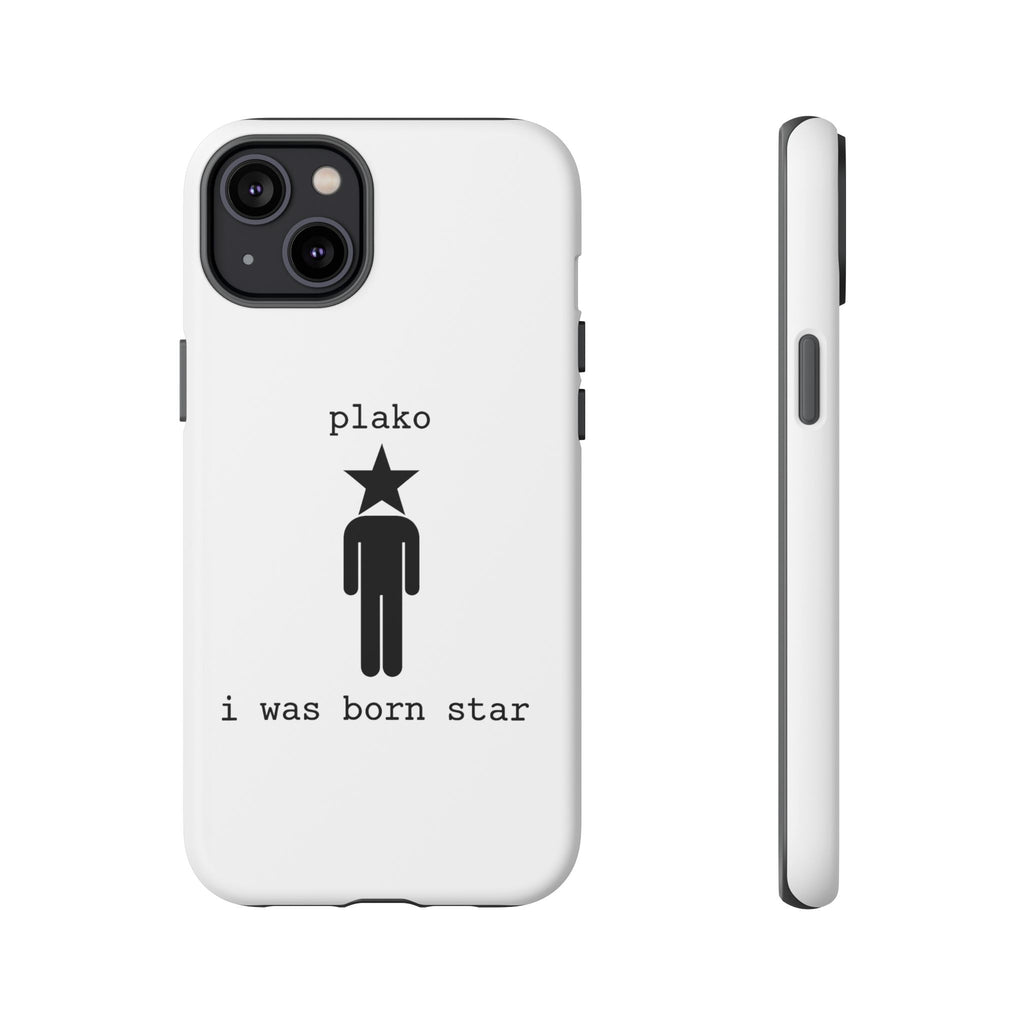 BORN STAR PHONE CASE [WHITE EDITION] [ICONS ONLY]