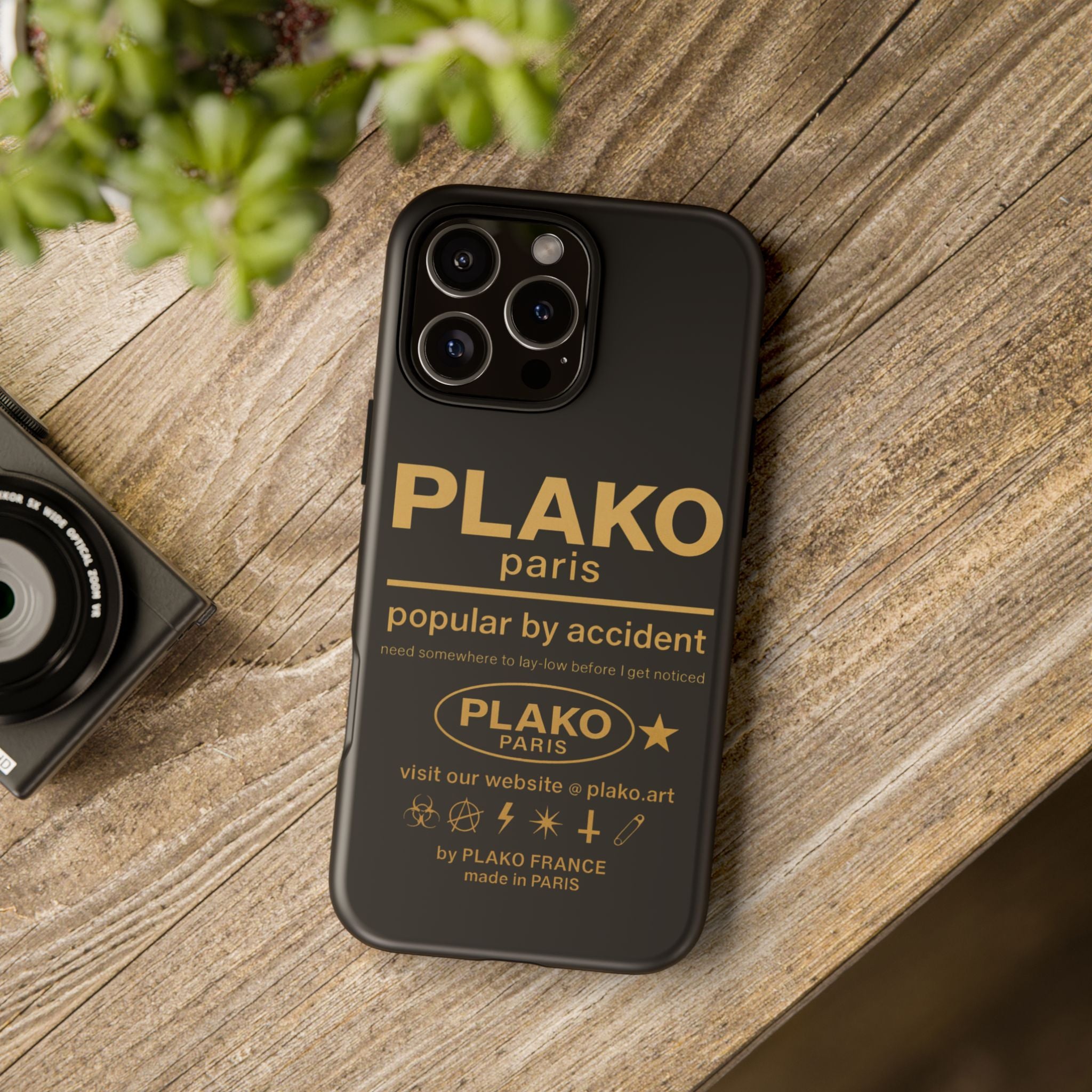 PBA PHONE CASE [GOLD EDITION]  [icons only]
