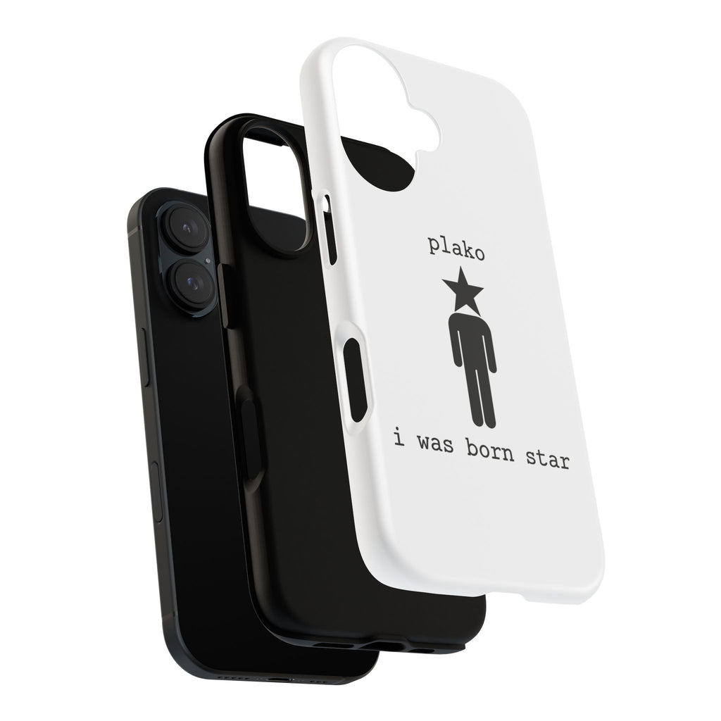 BORN STAR PHONE CASE [WHITE EDITION] [ICONS ONLY]