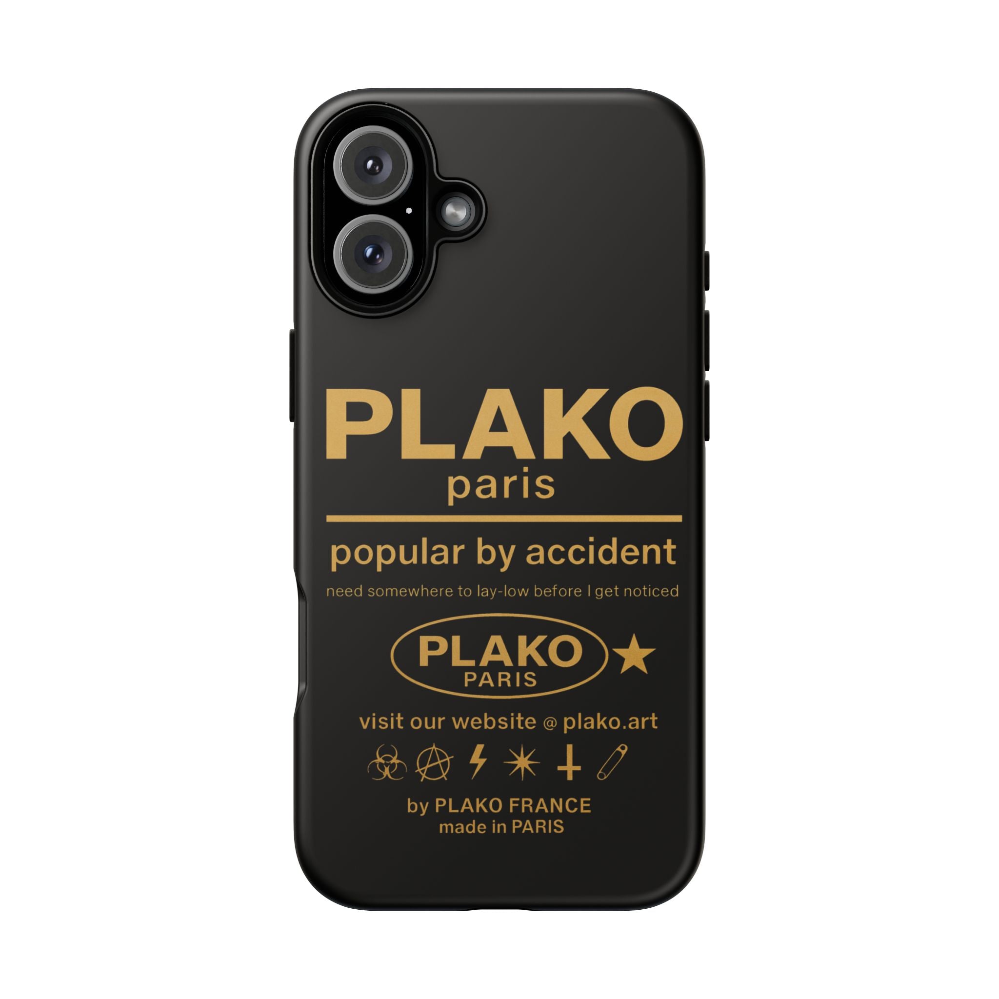 PBA PHONE CASE [GOLD EDITION]  [icons only]