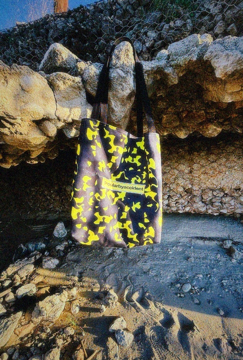 popular by accident bag [black + yellow edition]