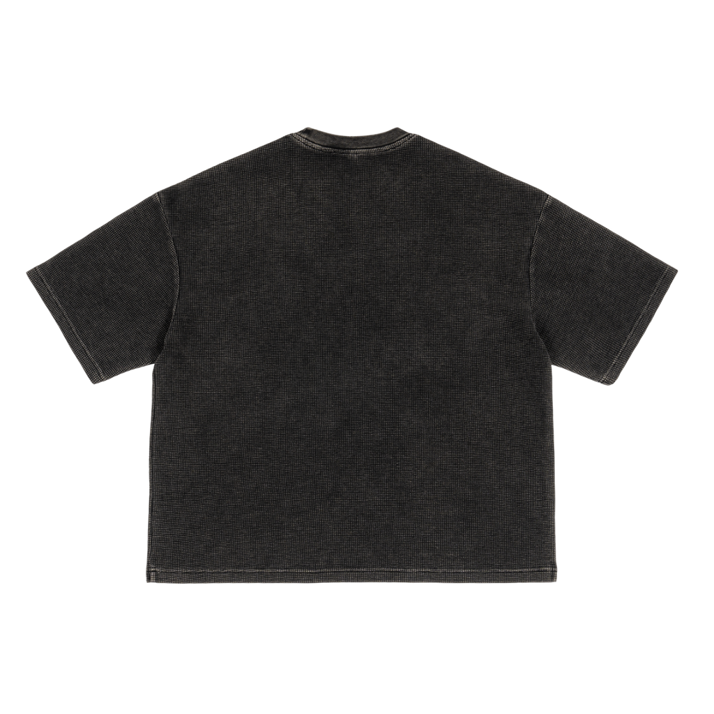 SIT + THINK WAFFLE WASHED TEE