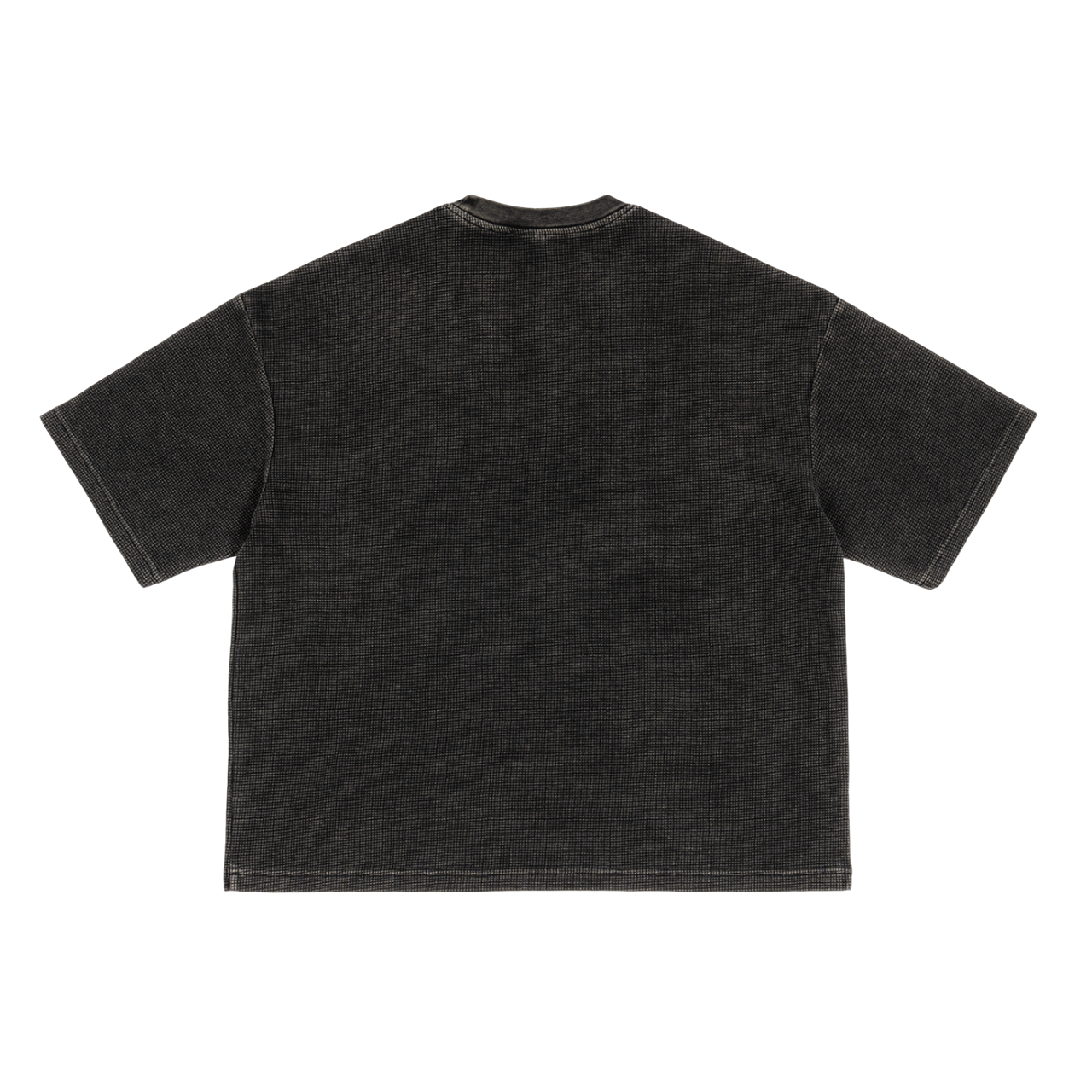 SIT + THINK WAFFLE WASHED TEE