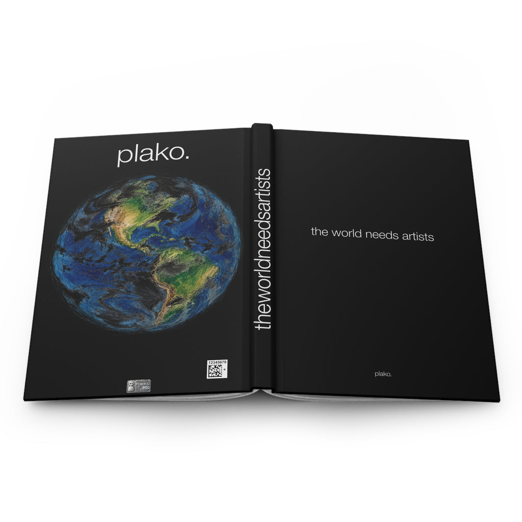 the world needs artists hardcover journal [V2]