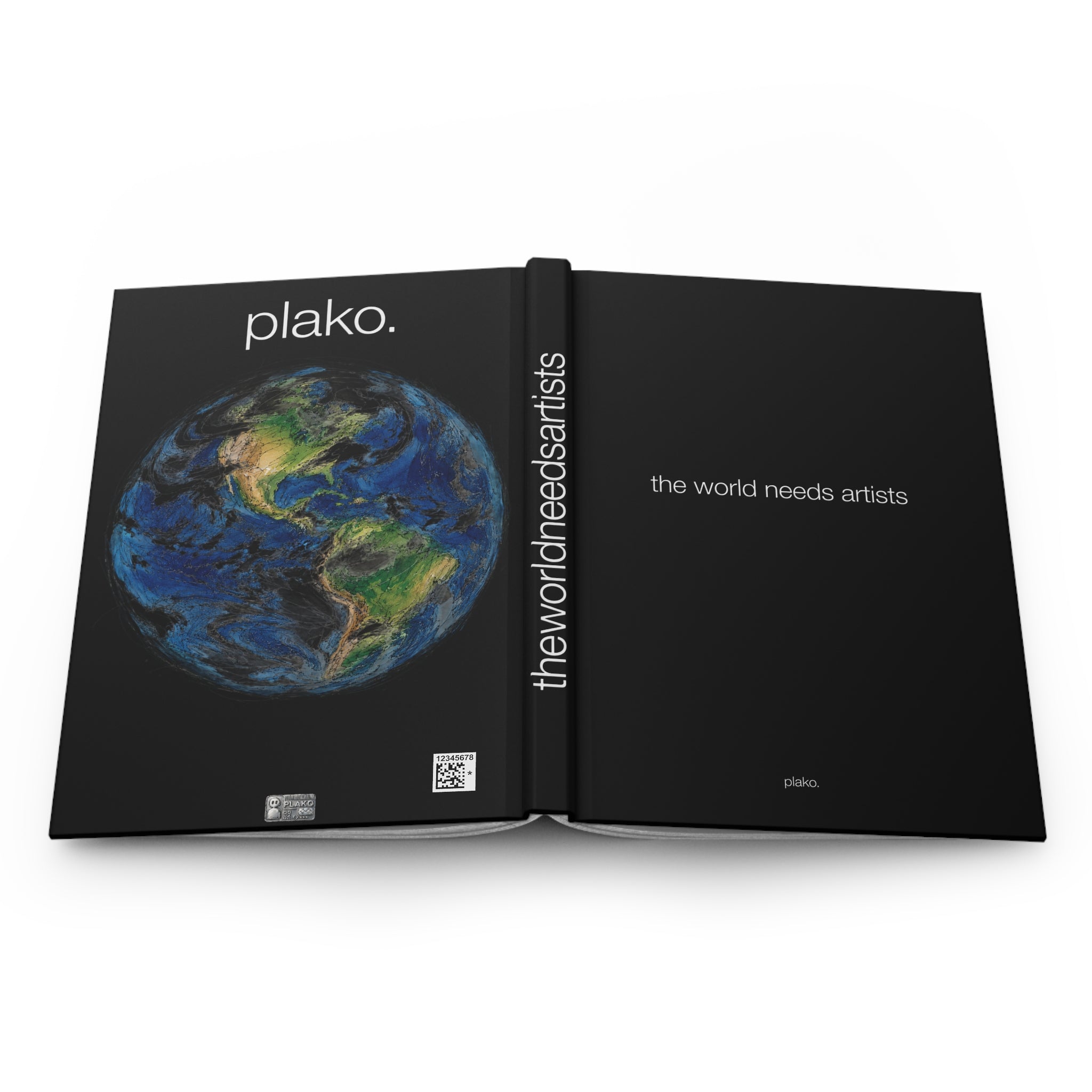 the world needs artists hardcover journal [V2]