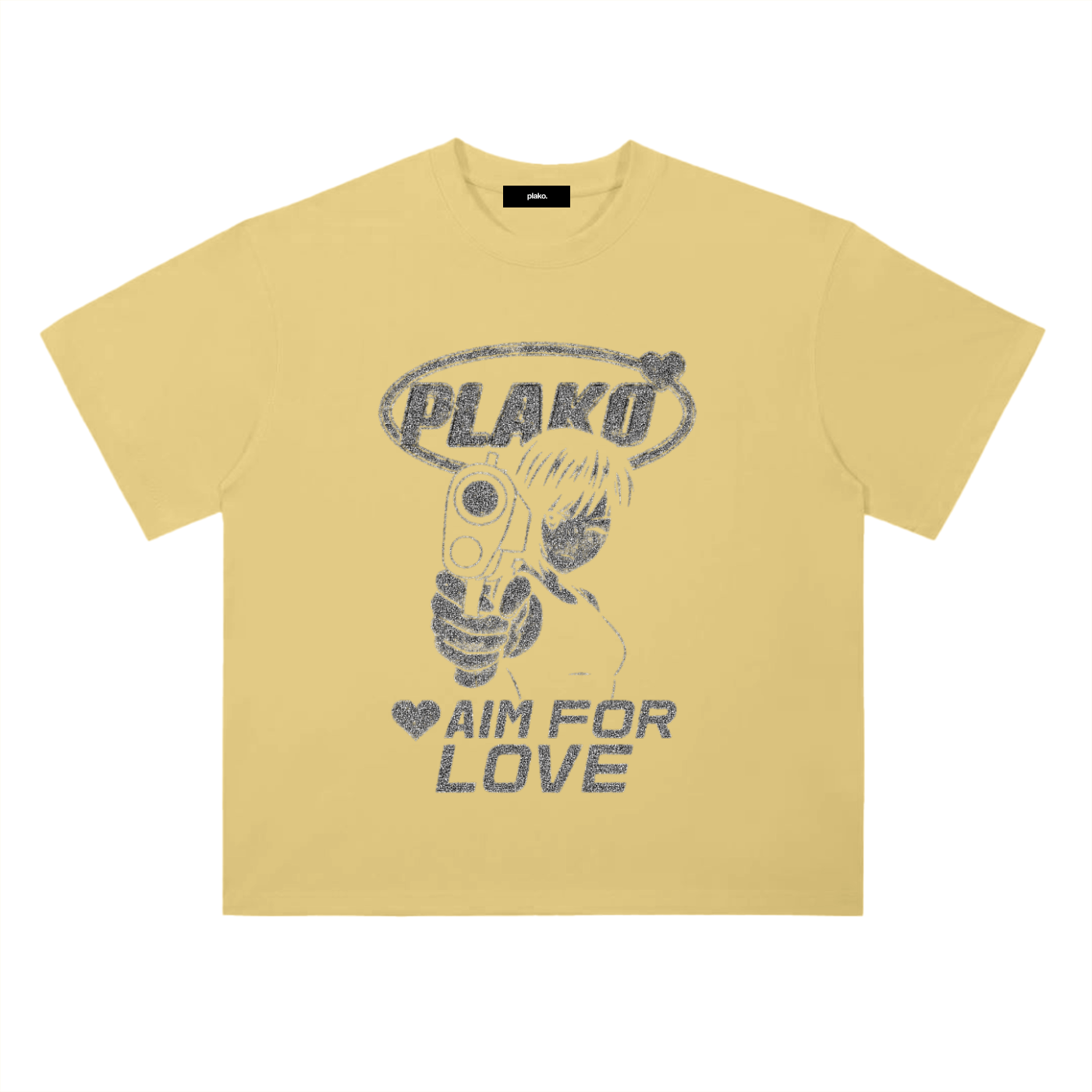AIM 4 LOVE TEE [GRAY EDITION]