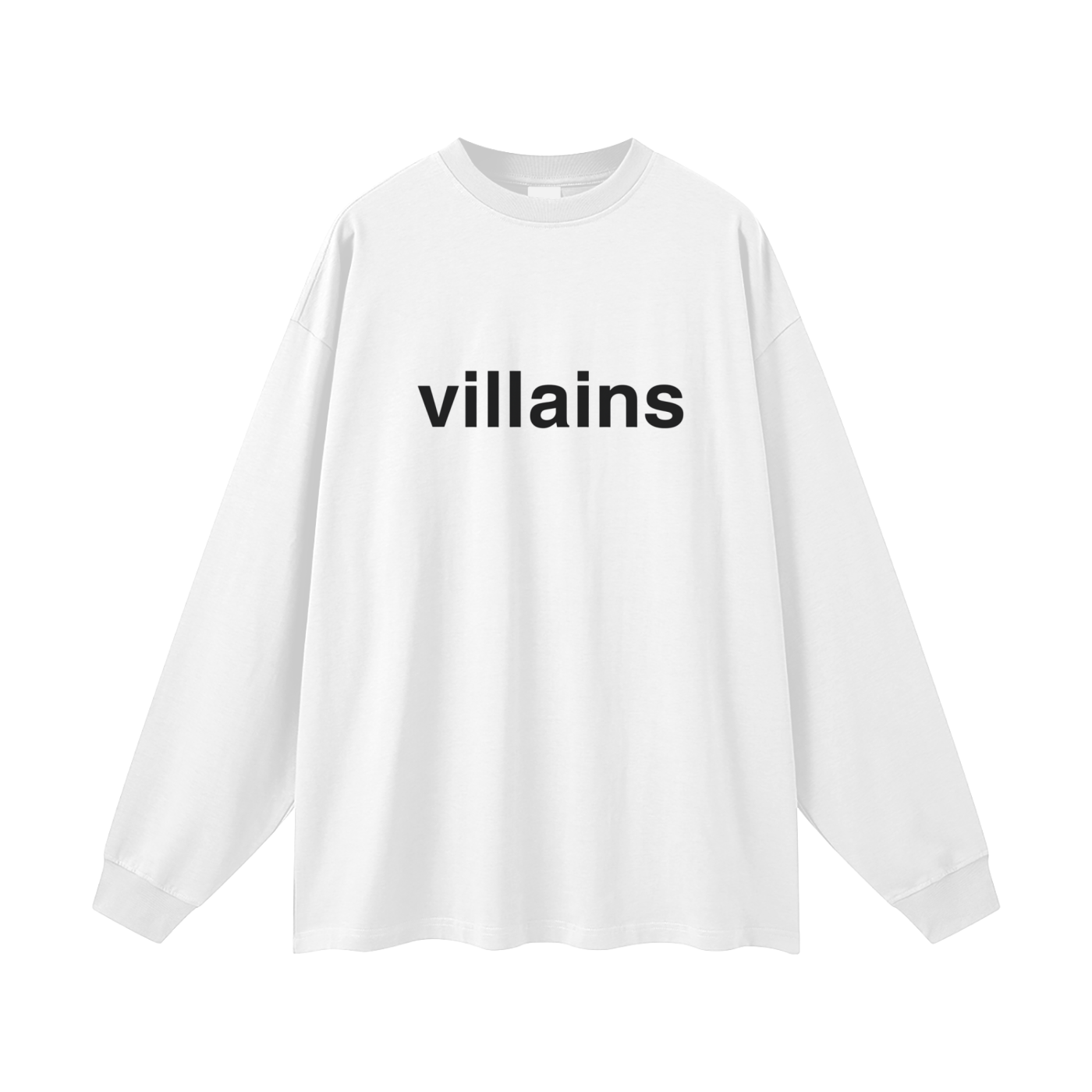 VILLAINS LONG SLEEVE SHIRT