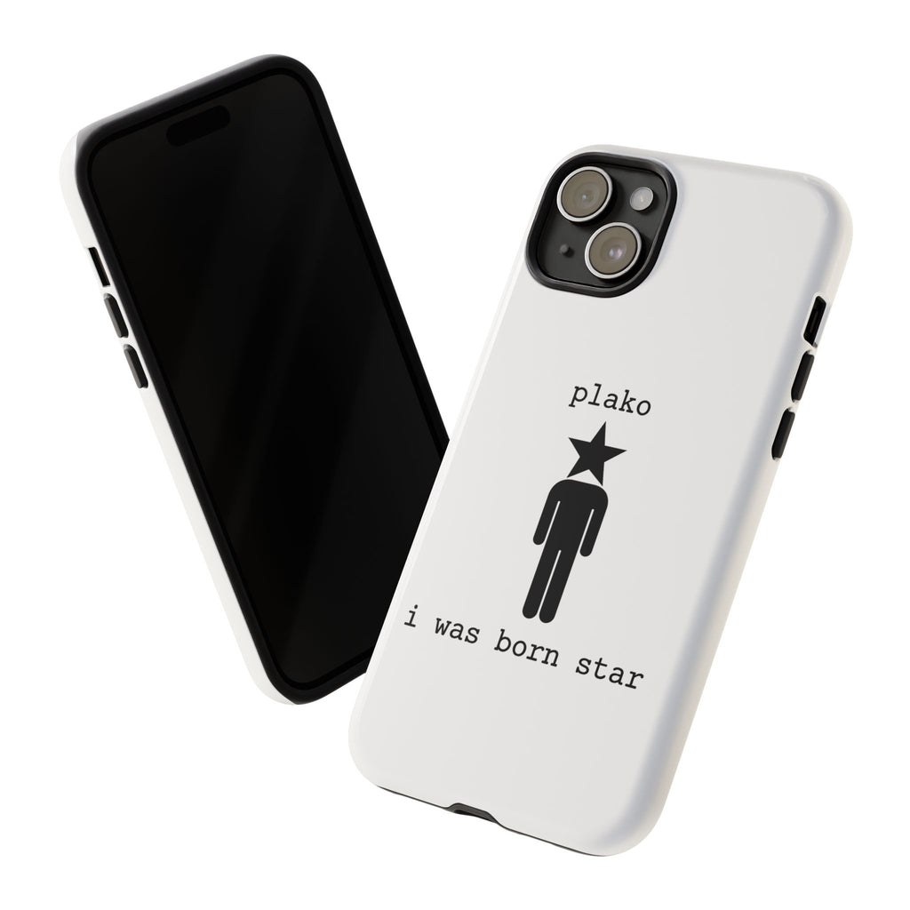 BORN STAR PHONE CASE [WHITE EDITION] [ICONS ONLY]