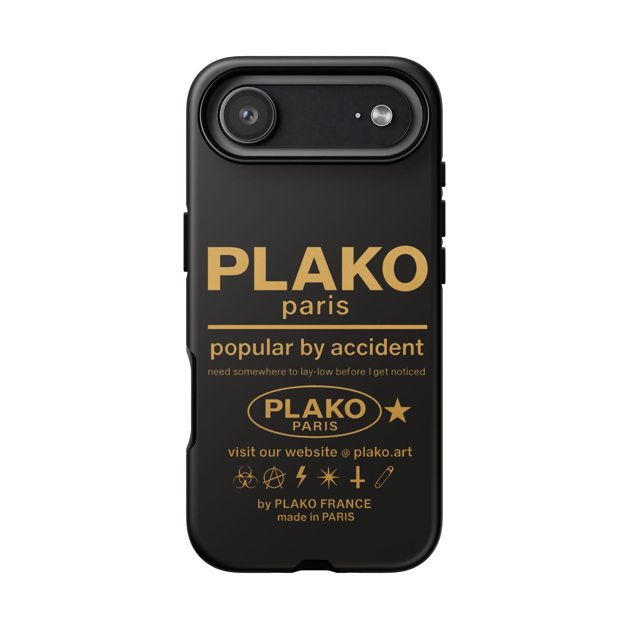 PBA PHONE CASE [GOLD EDITION]  [icons only]