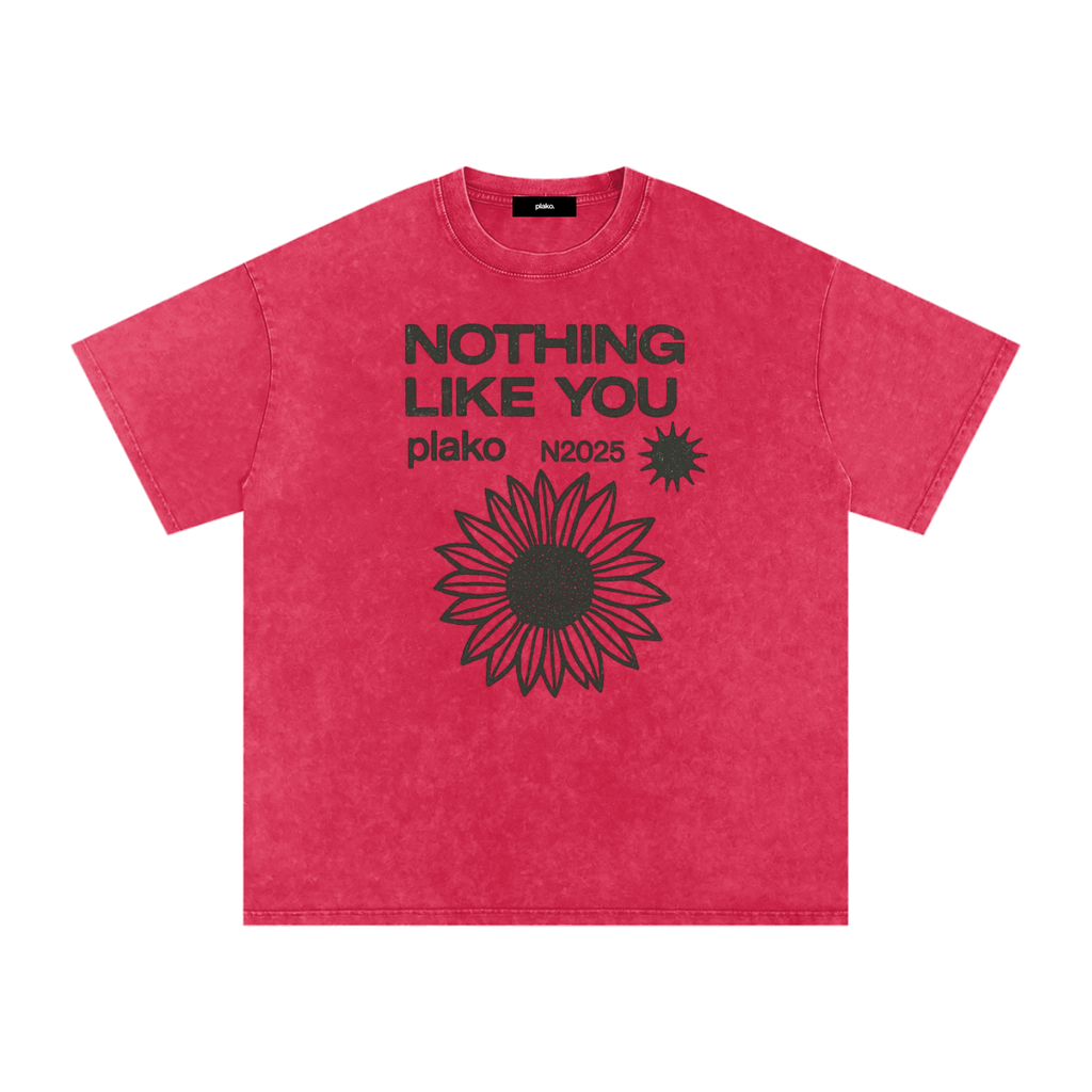 nothing like you snow washed tee