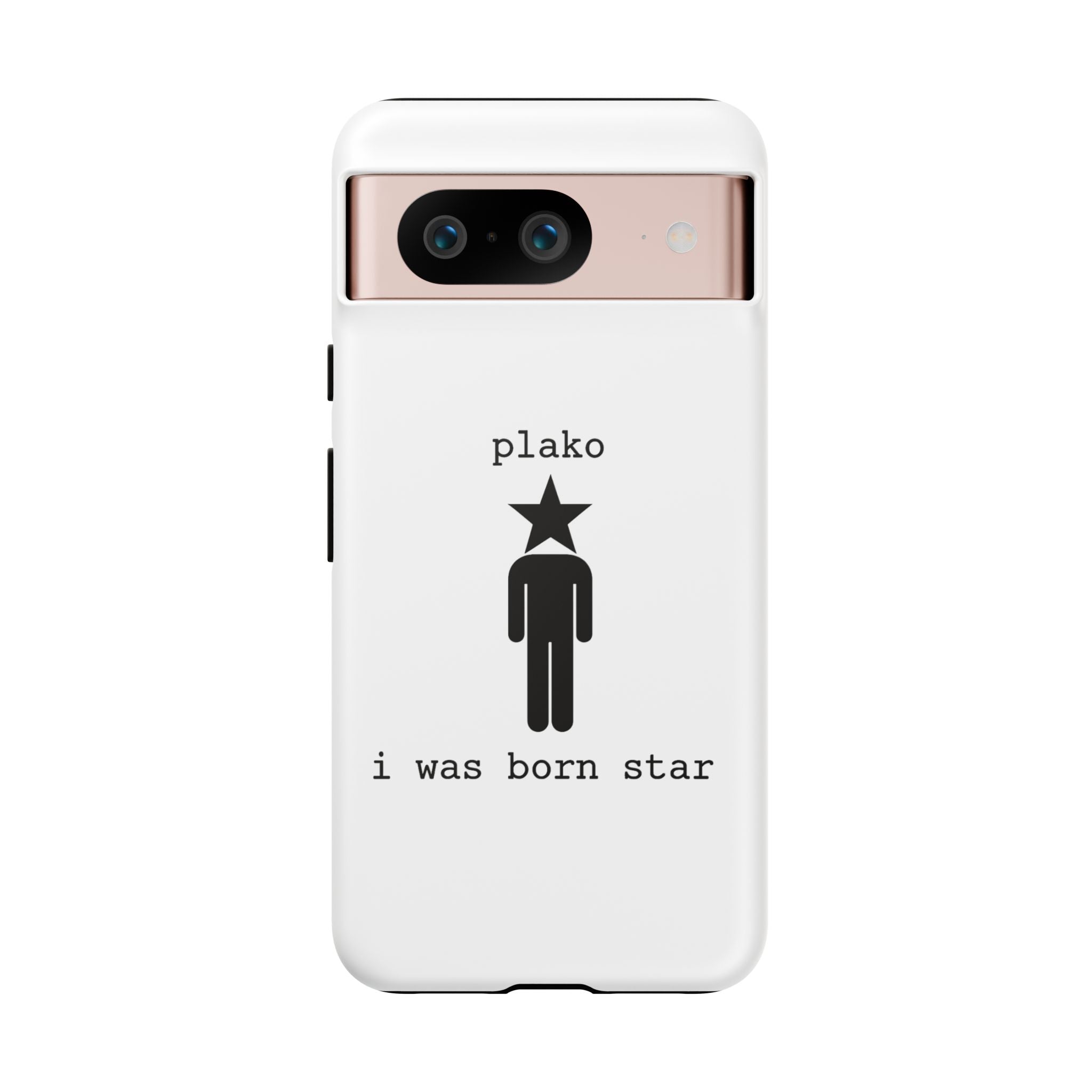 BORN STAR PHONE CASE [WHITE EDITION] [ICONS ONLY]